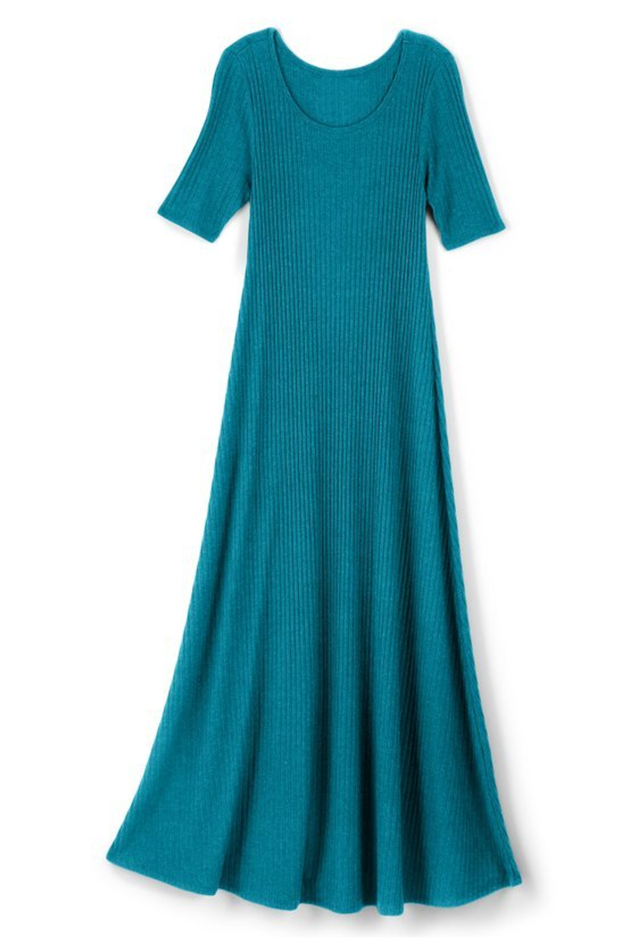 Textured Short Sleeve Santiago Dress