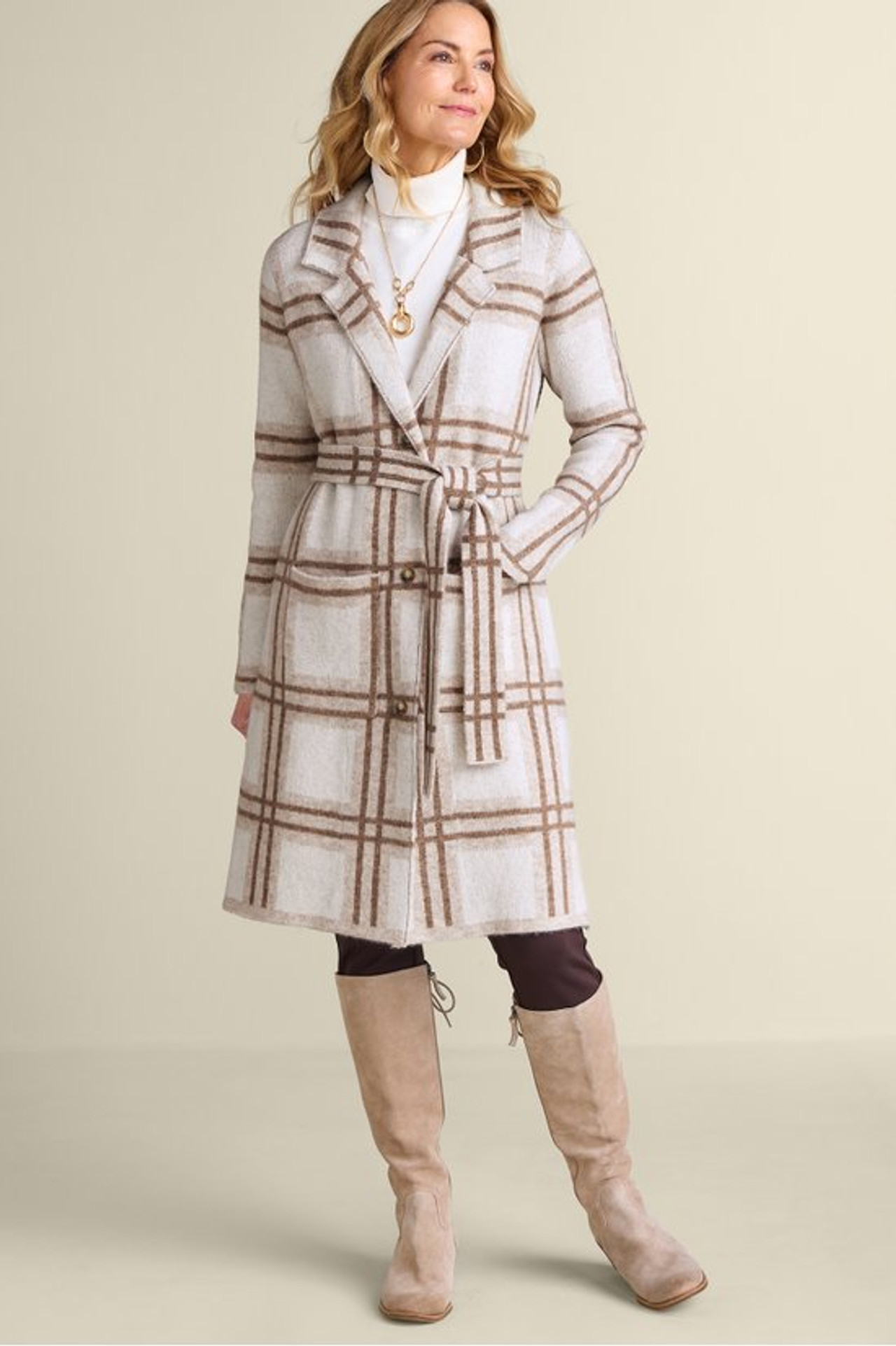 Dulcie Plaid Cardigan