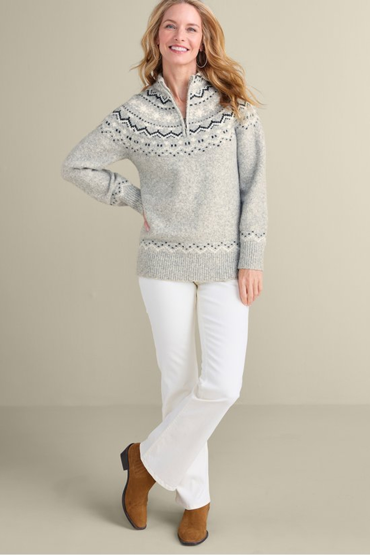 Sascha Fair Isle Sweater
