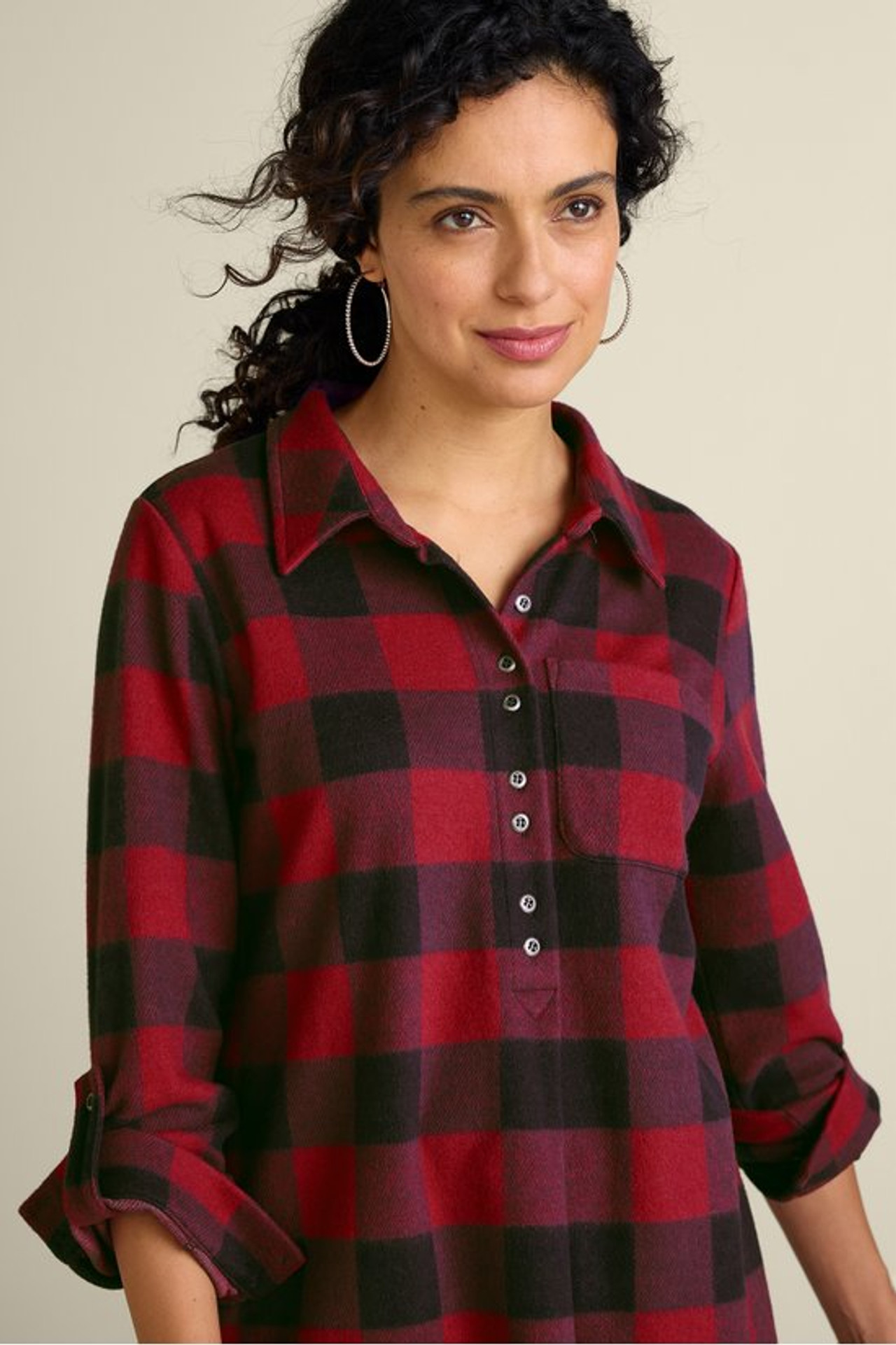 Mad About Plaid Tunic