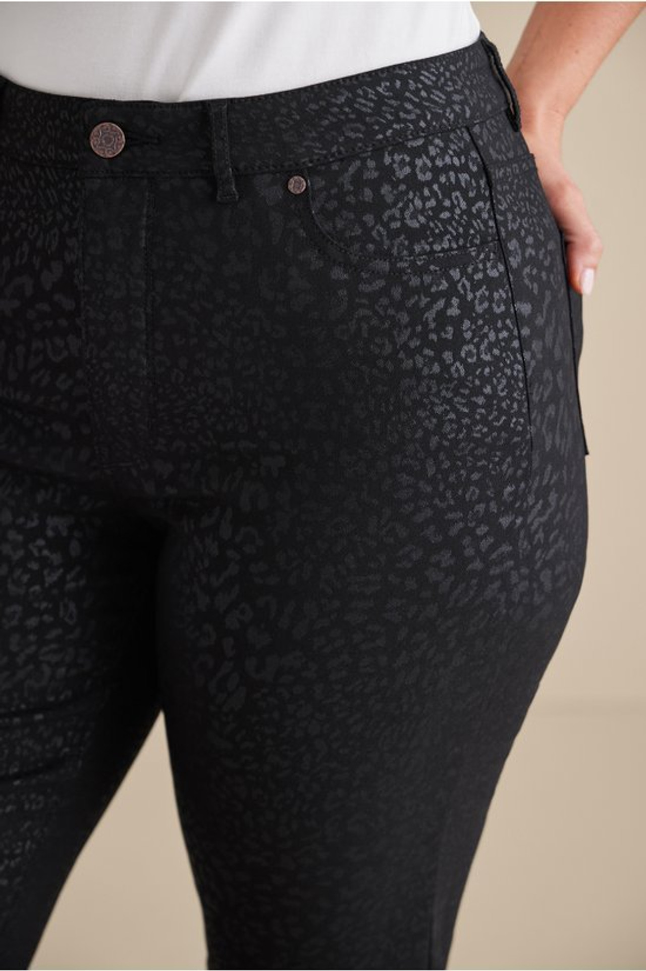 Ultimate Denim Animal Straight Leg Jeans