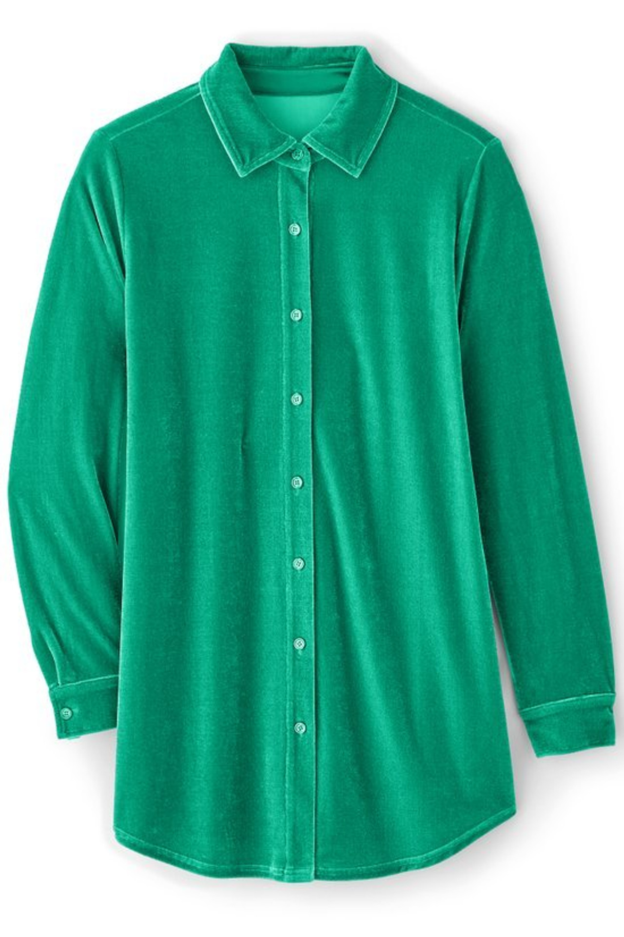 Velvet Boyfriend Tunic Shirt