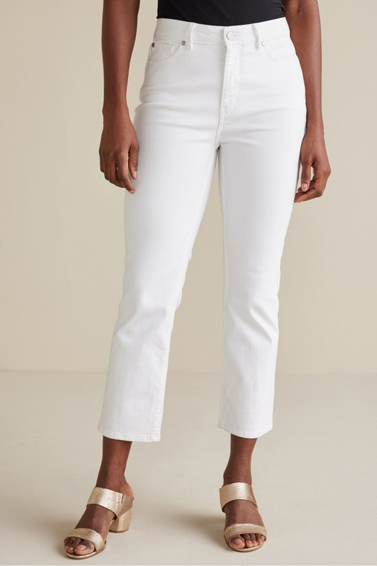 Ultimate Denim Slim Leg Crop Jeans