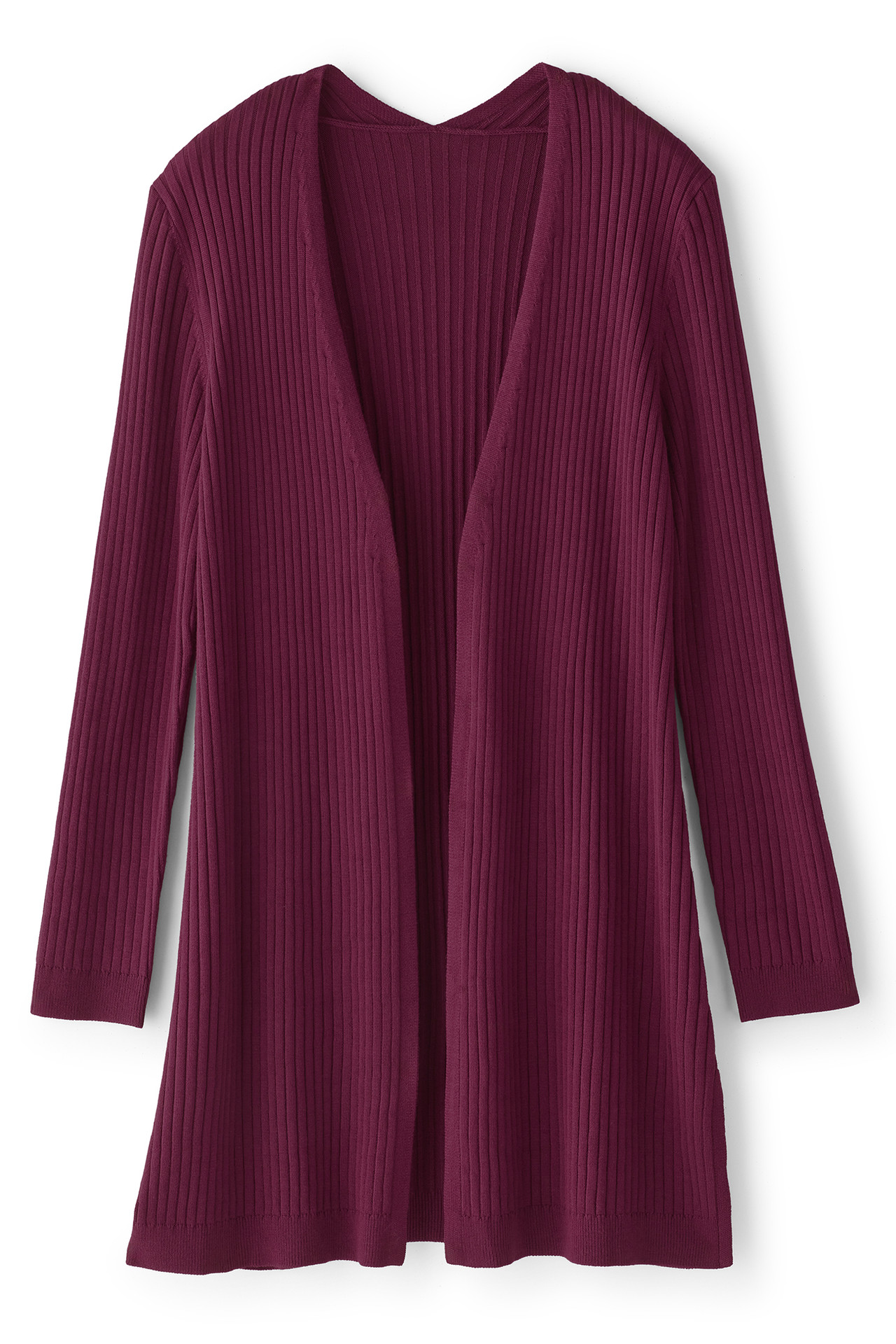 Soft Essential™ Ribbed Long Cardi