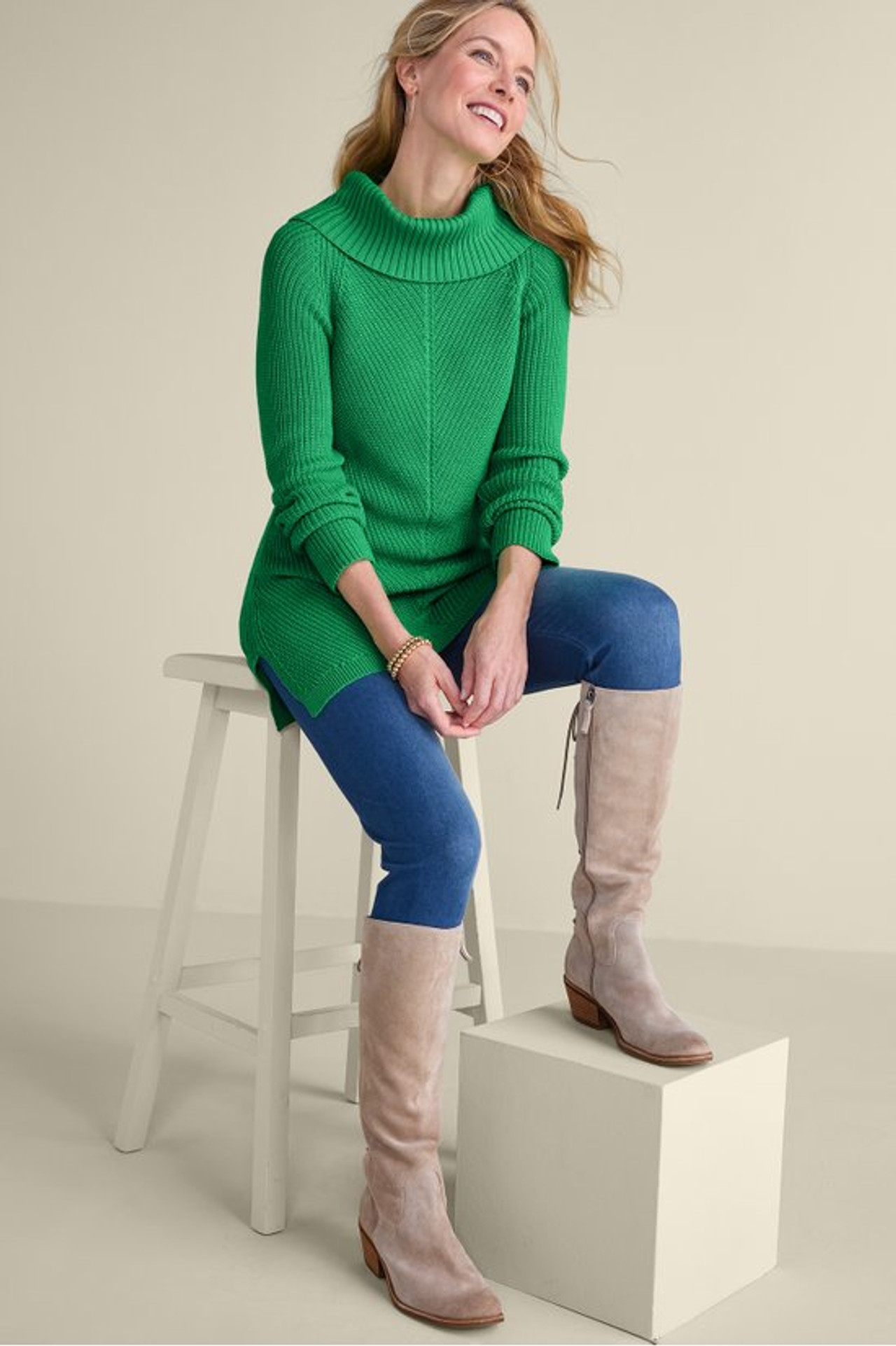 Vanya Shaker Stitch Sweater