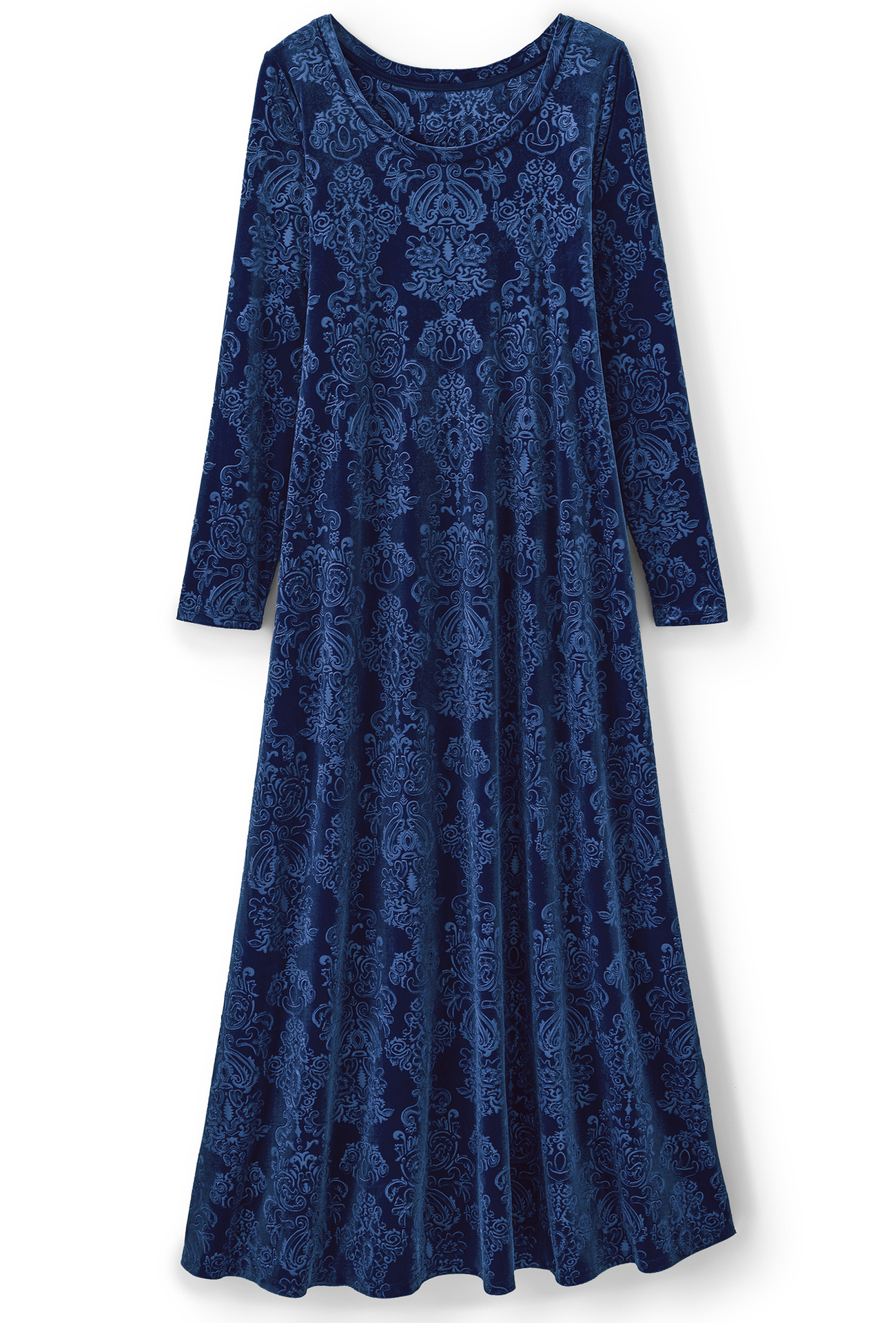 Santiago Embossed Velvet Dress