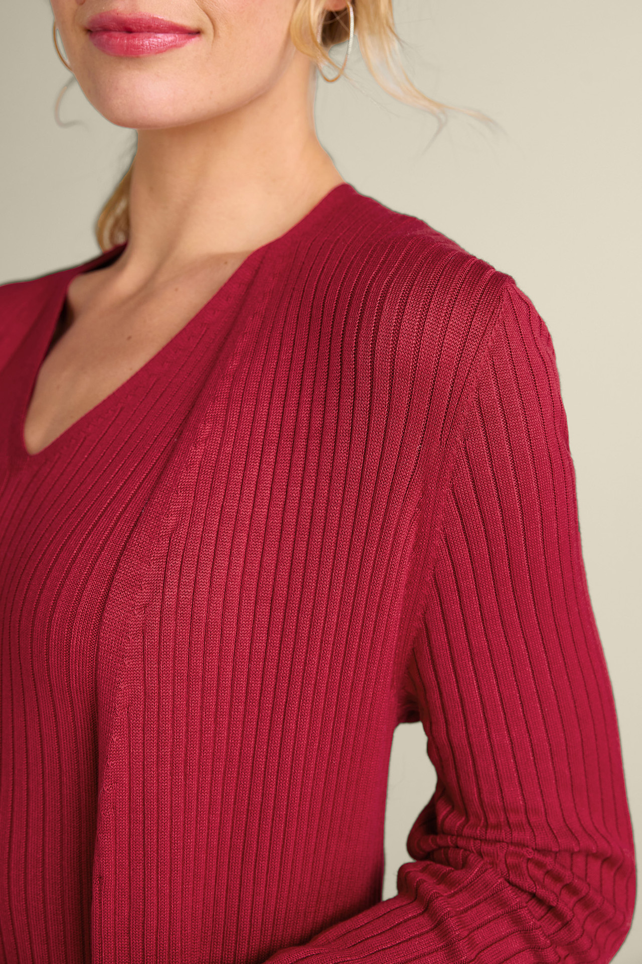 Soft Essential™ Ribbed Long Cardi
