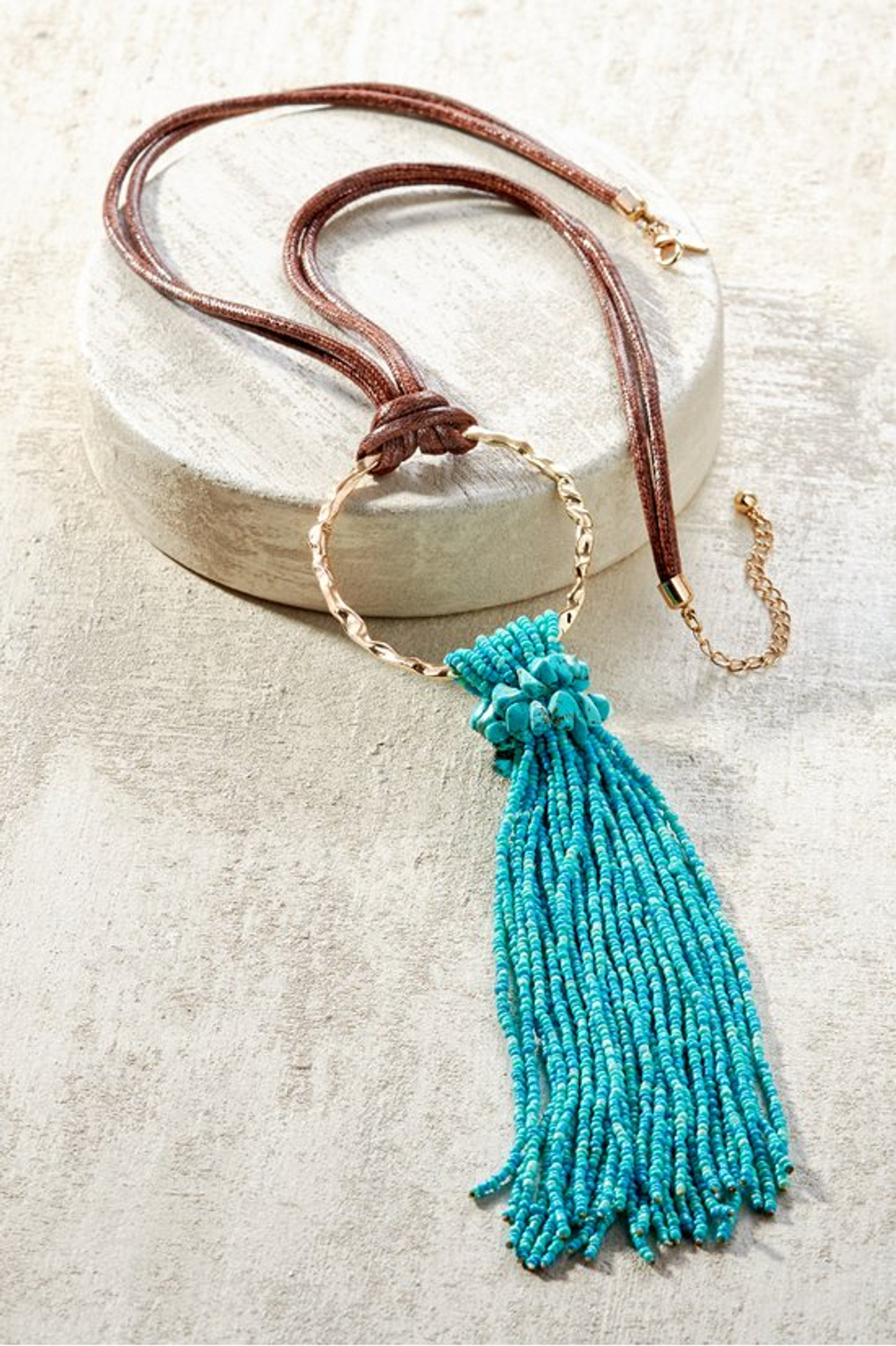 Juniper Tassel Necklace