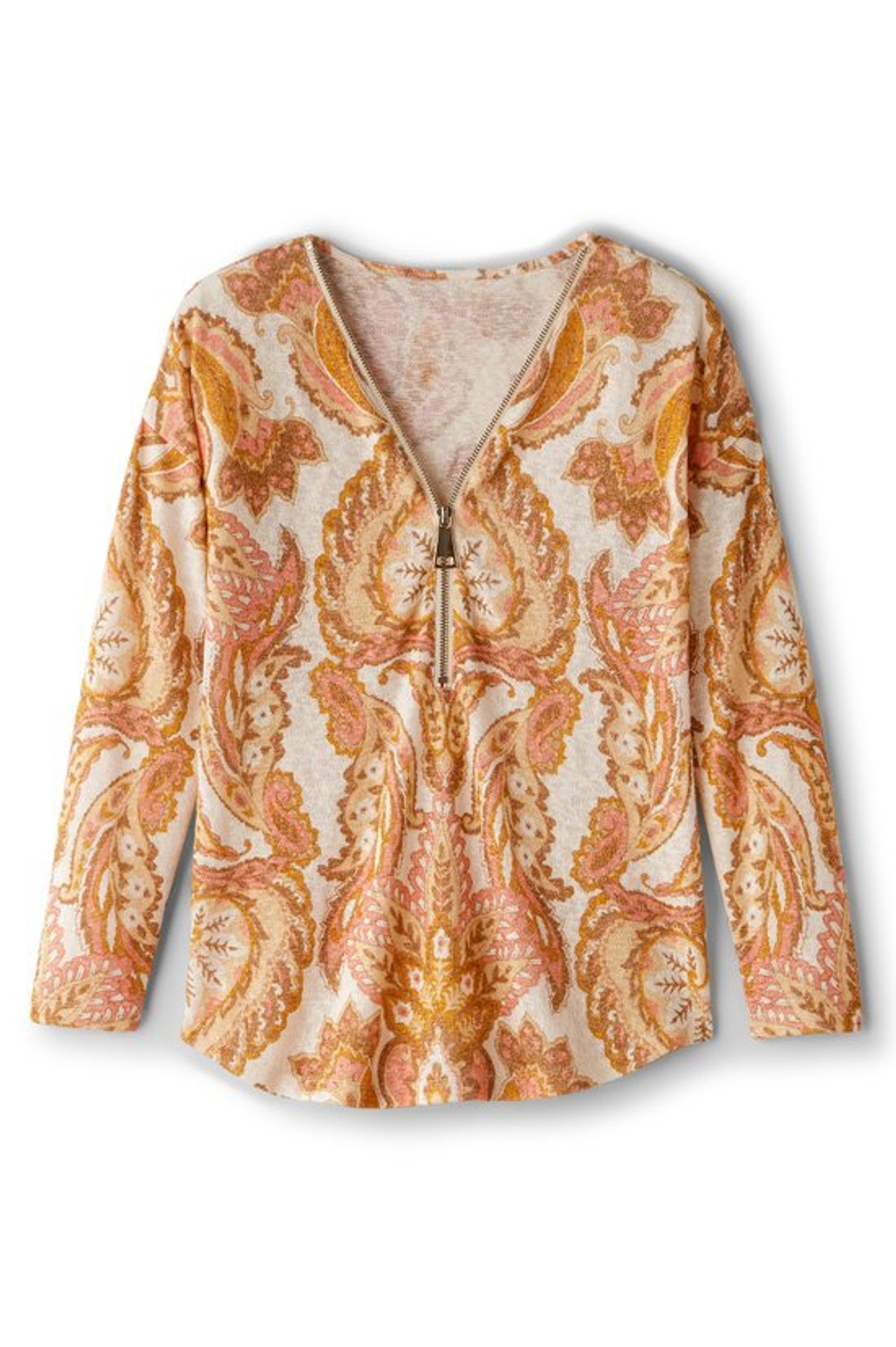 Valentina Zip Sweater