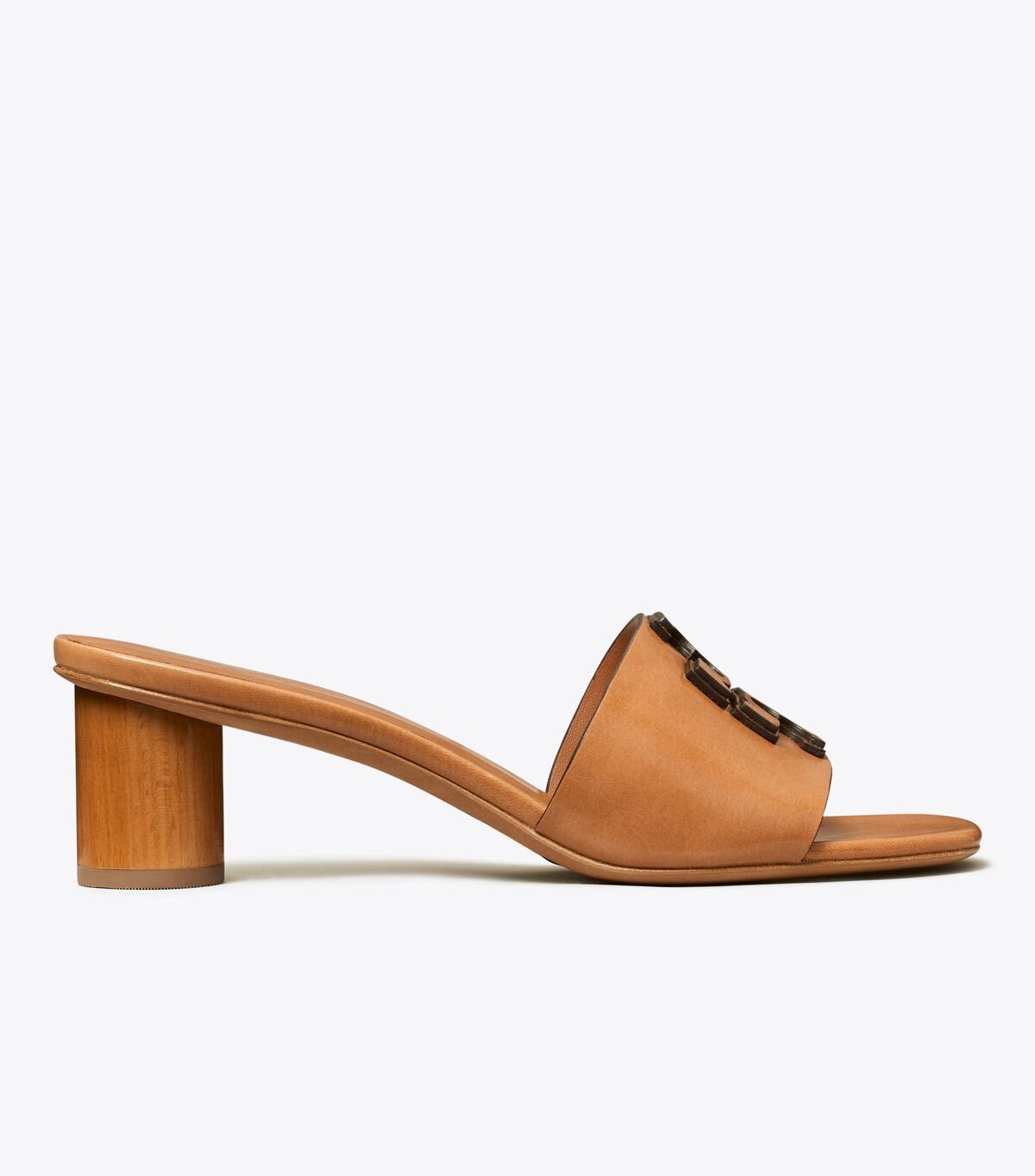Women's Tory Burch Ines Heel Sandals Brown | BWIUPR-041 - Tory Burch Outlet Sale
