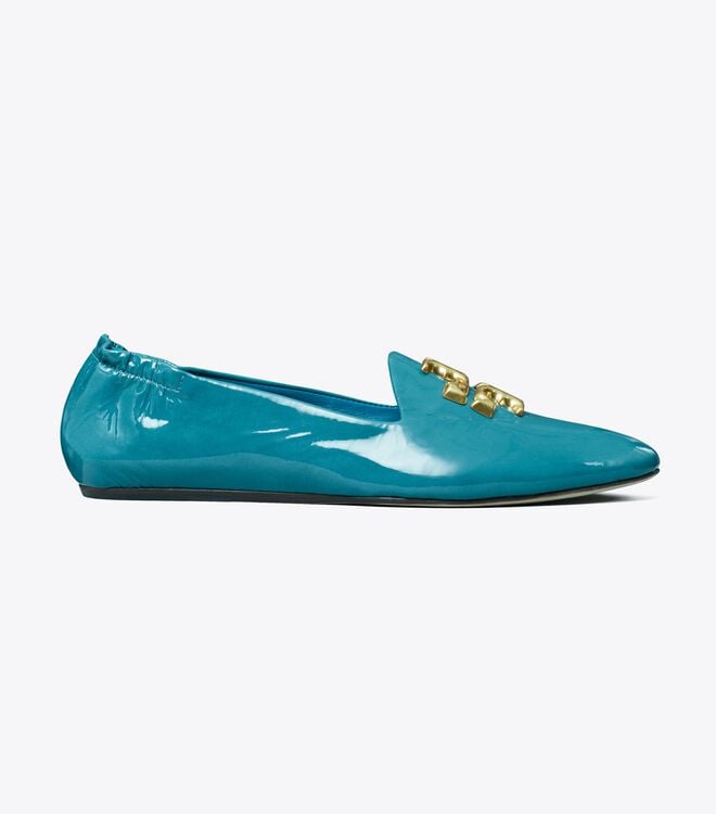 Women's Tory Burch Eleanor Loafers Blue | FCPNZL-291 - Tory Burch Outlet Sale