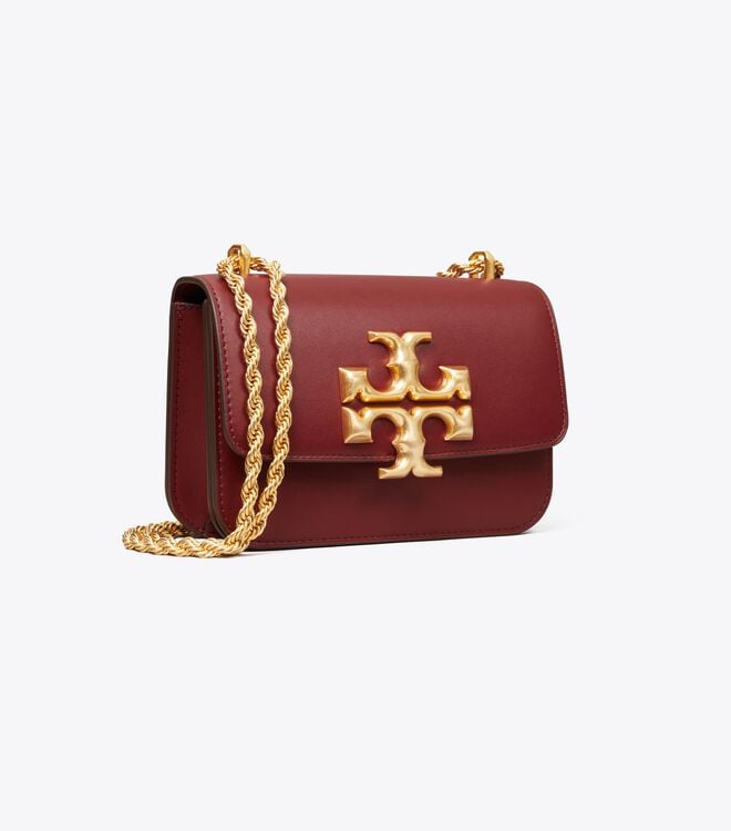 Women's Tory Burch Small Eleanor Mini Bags Burgundy | LKDBIY-056 - Tory Burch Outlet Sale