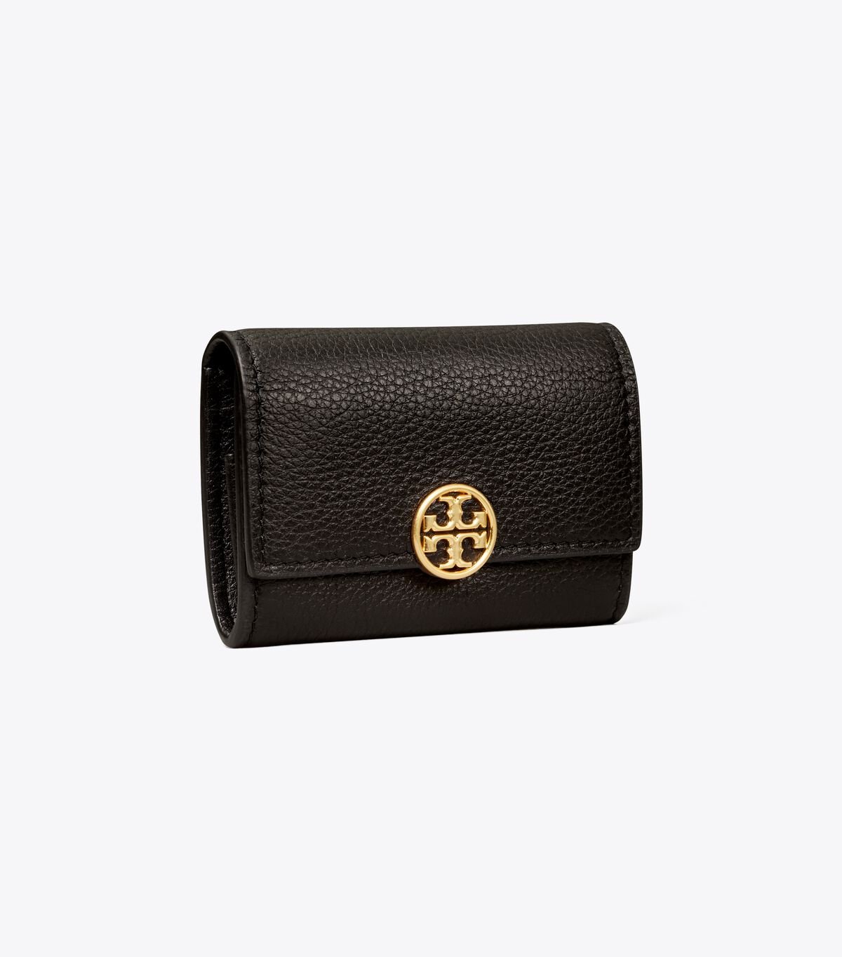 Women's Tory Burch Mini Miller Wallets Black | TBURQI-567 - Tory Burch Outlet Sale