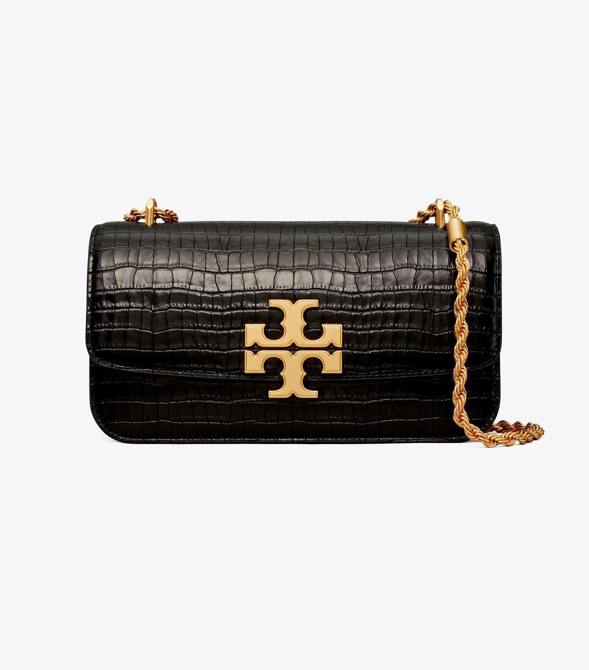 Women's Tory Burch Small Eleanor Crossbody Bags Black | PAFHMQ-275 - Tory Burch Outlet Sale