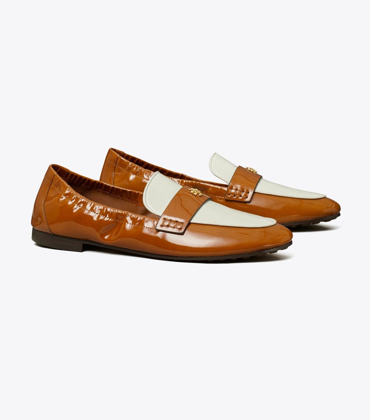 Women's Tory Burch Ballet Loafers Brown | KQFHUC-830 - Tory Burch Outlet Sale