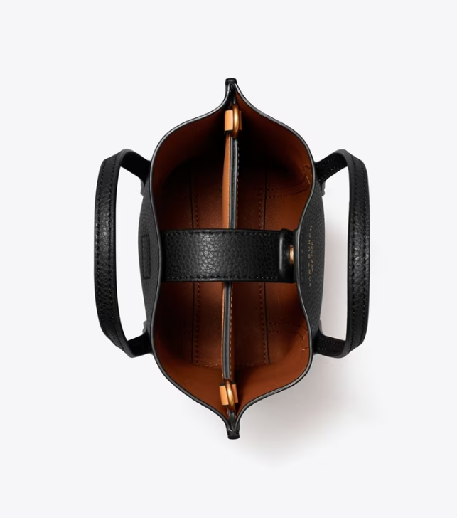 Women's Tory Burch Mini Perry Handbag Black | HBGIVE-805 - Tory Burch Outlet Sale