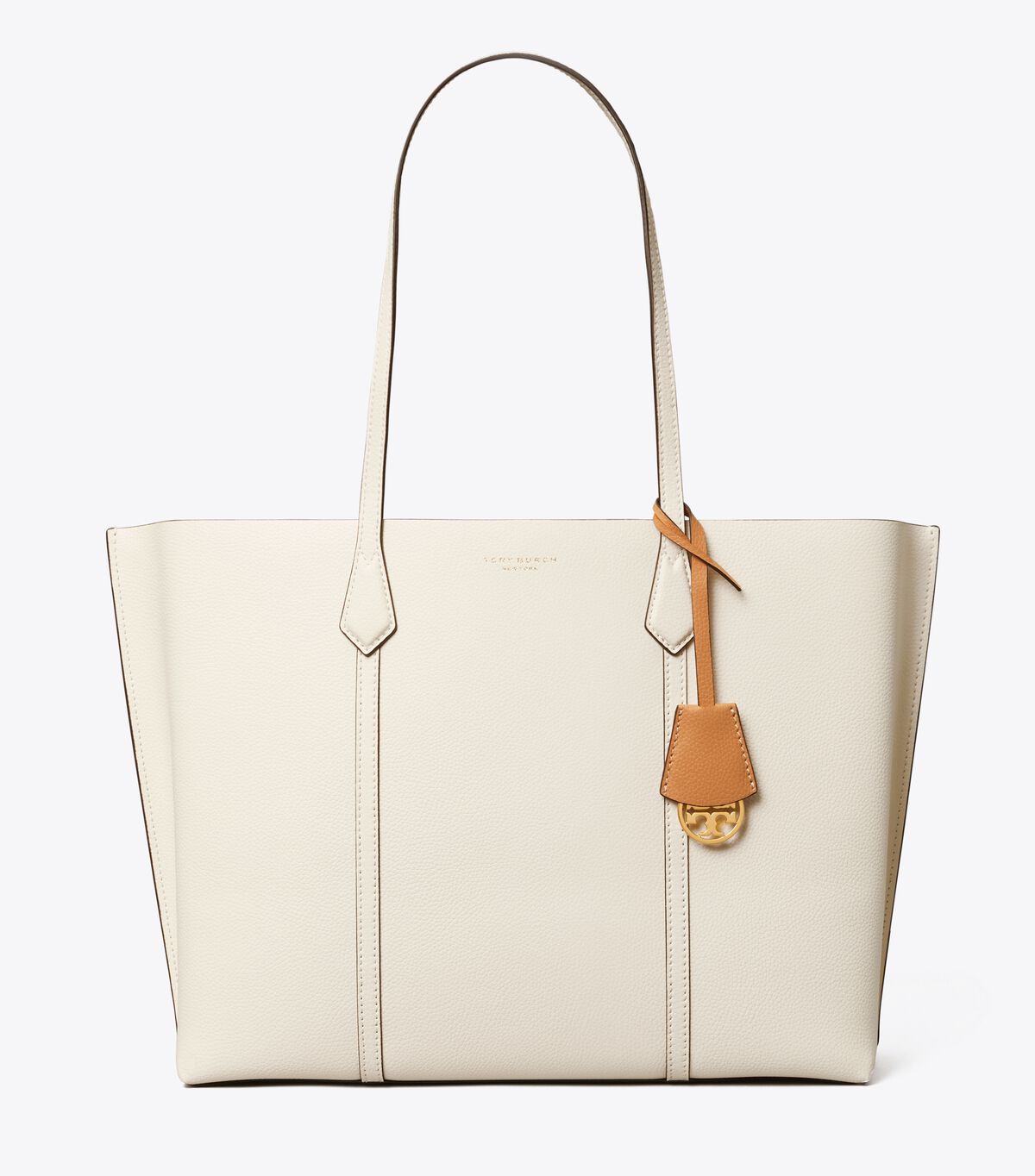 Women's Tory Burch Perry Triple-compartment Tote Bags White | HRMSQL-492 - Tory Burch Outlet Sale