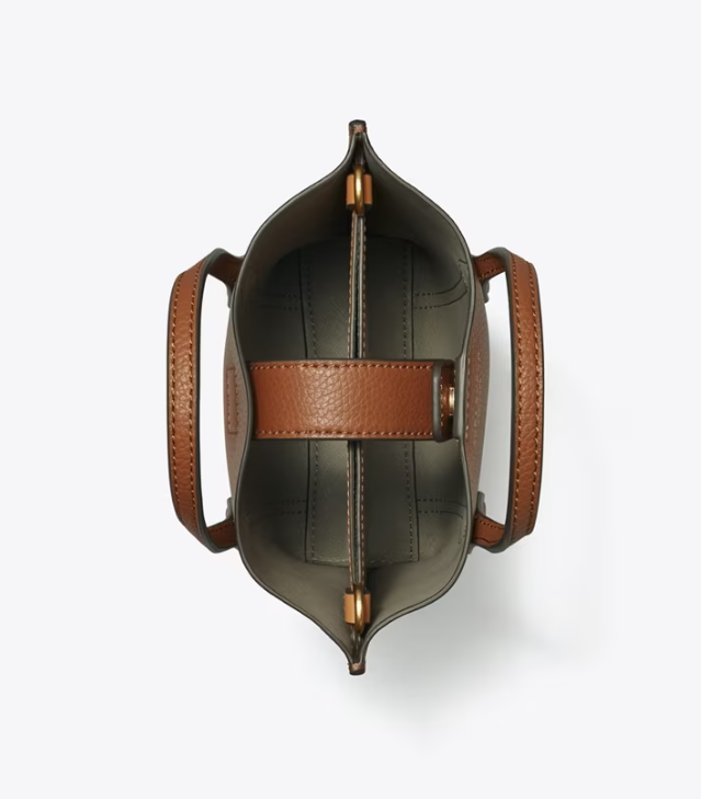 Women's Tory Burch Mini Perry Handbag Brown | IYWSXL-136 - Tory Burch Outlet Sale