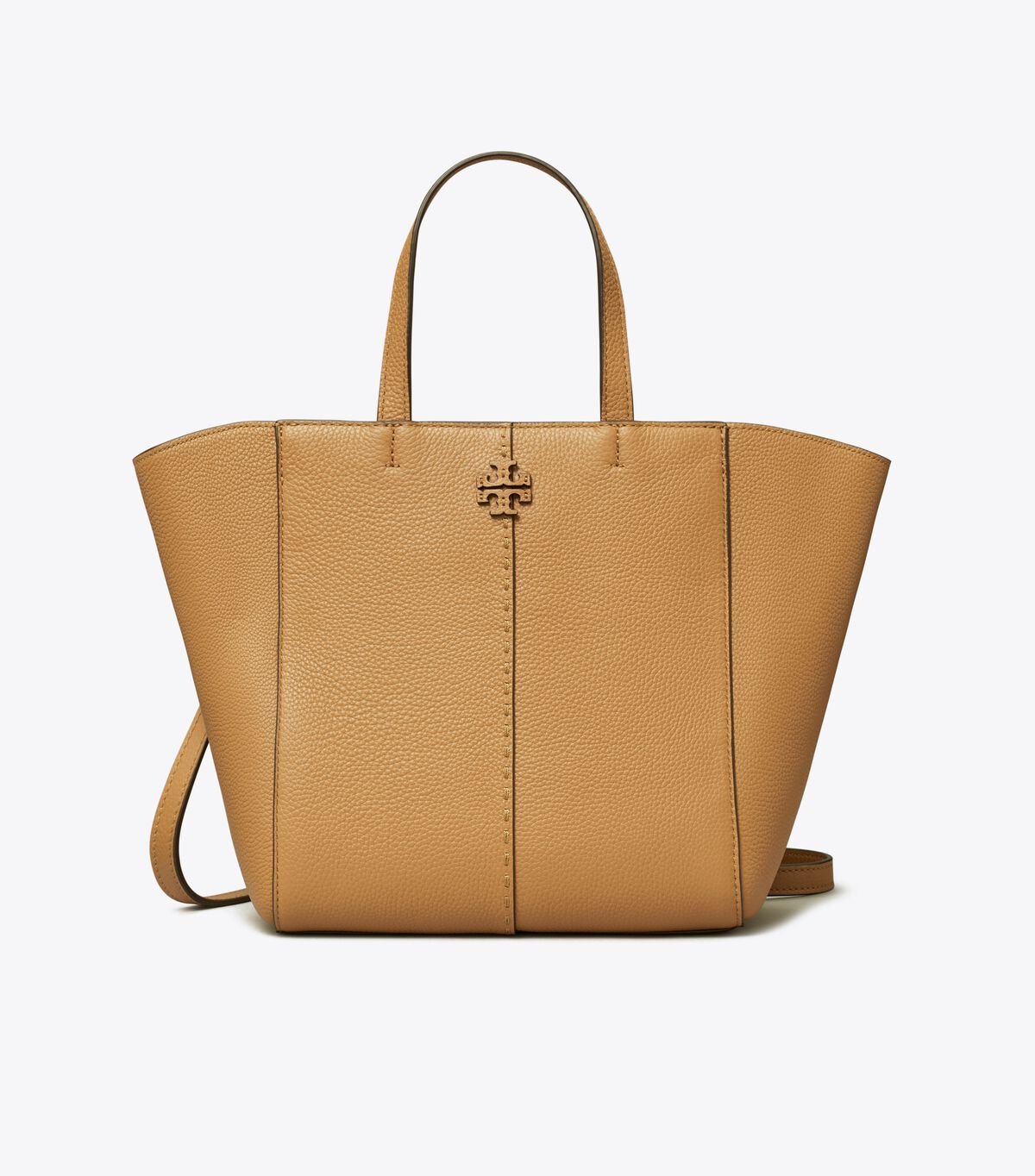 Women's Tory Burch Mcgraw Carryall Satchel Bags Brown | JOKBTF-803 - Tory Burch Outlet Sale