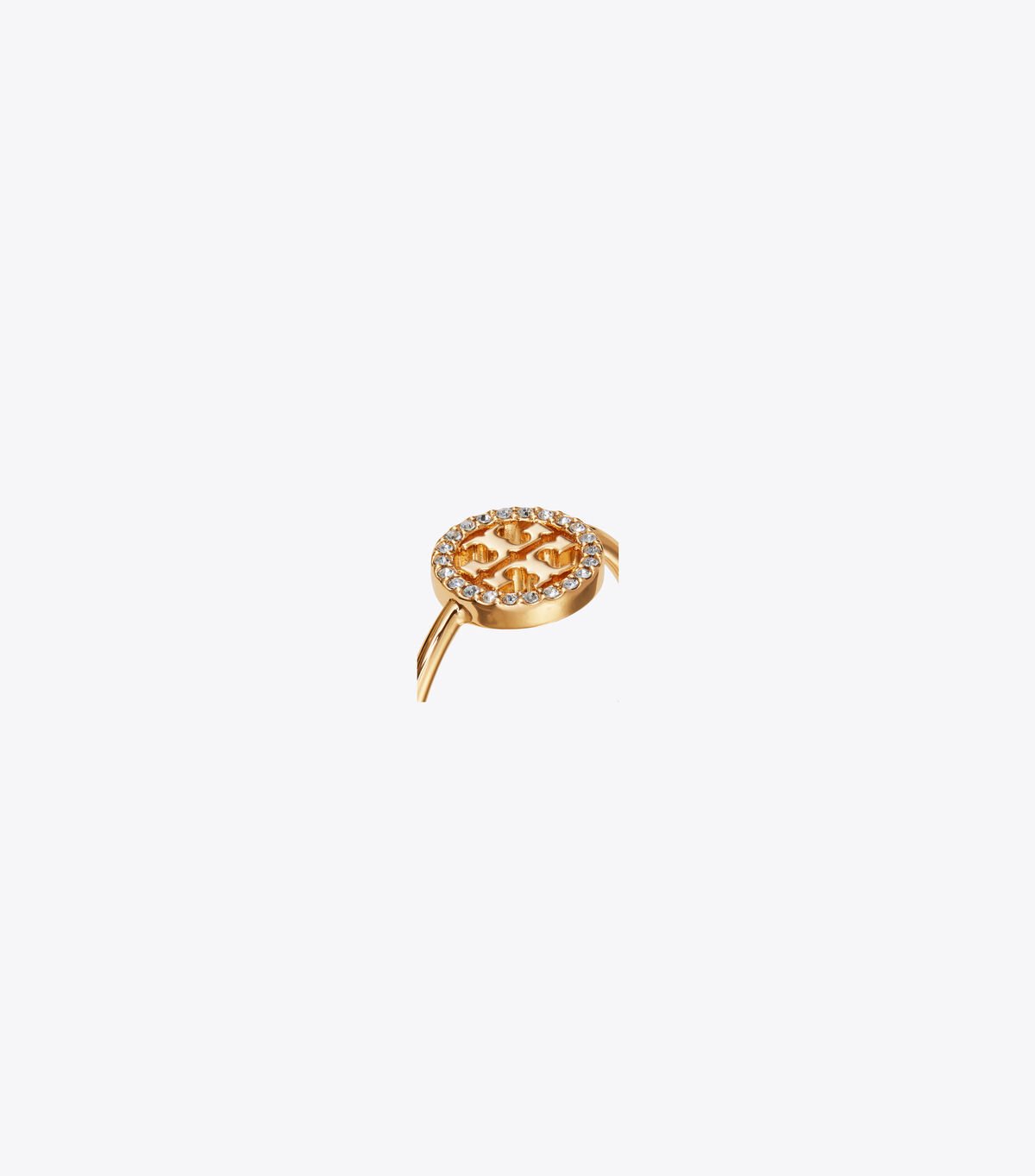 Women's Tory Burch Miller Pavé Delicate Ring Gold | PCAJZR-047 - Tory Burch Outlet Sale
