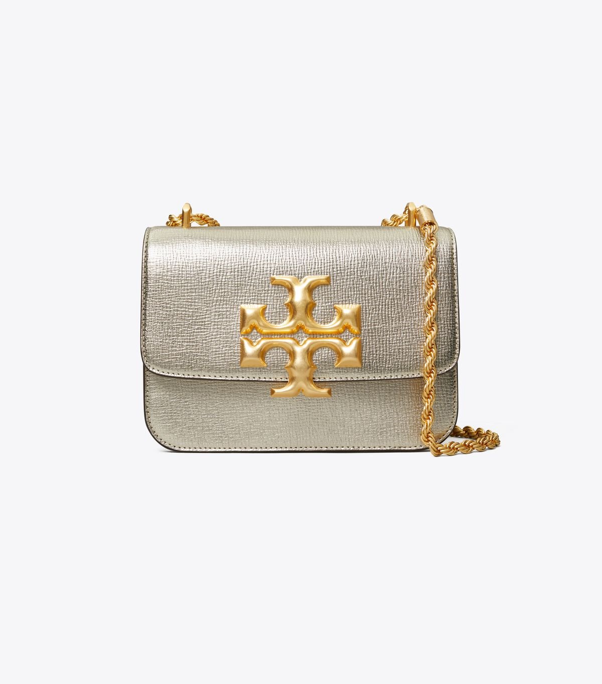 Women's Tory Burch Eleanor Small Crossbody Bags Gold | HQIZKF-578 - Tory Burch Outlet Sale