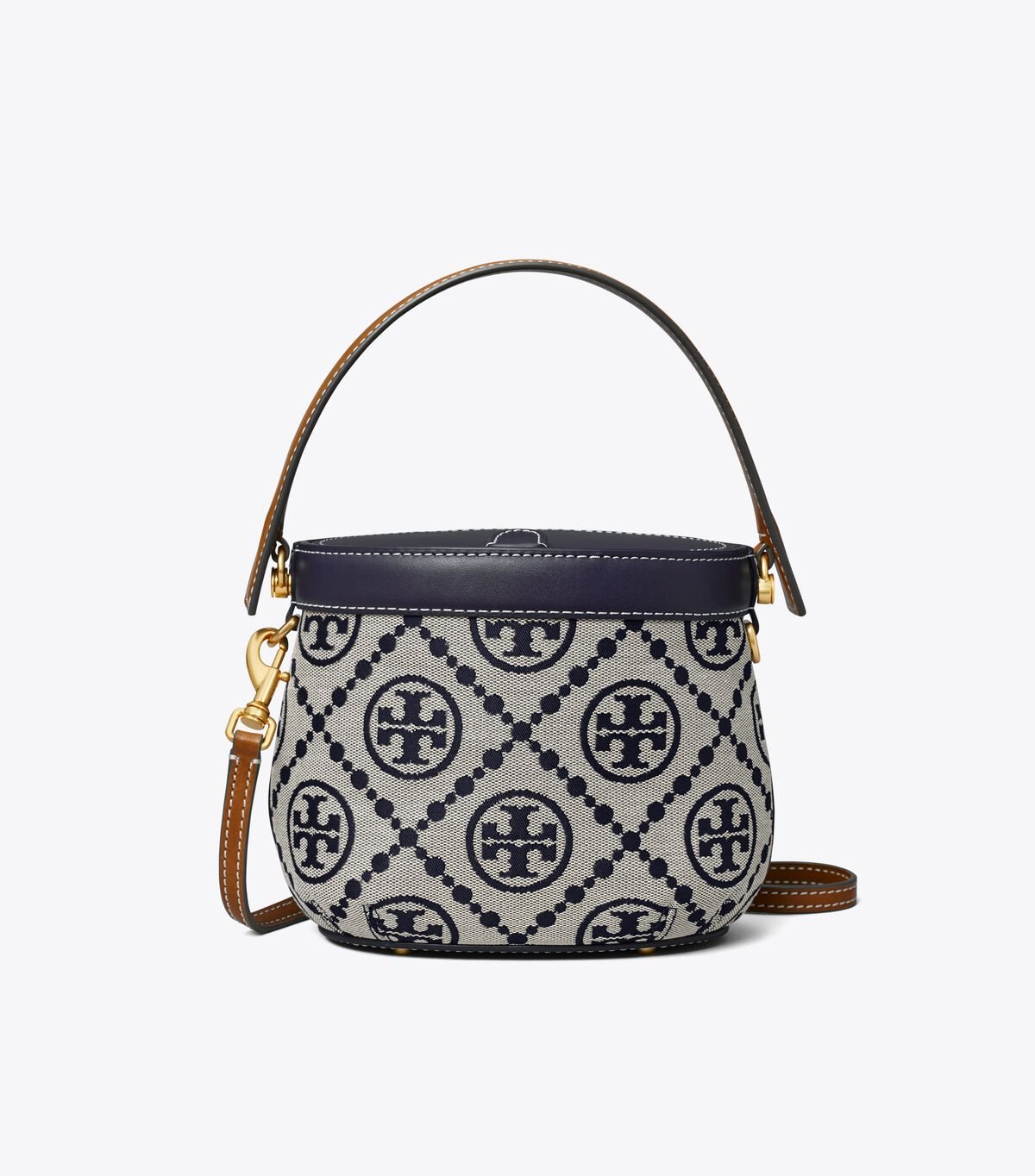 Women's Tory Burch Mini T Monogram Crossbody Bags Navy | HPMLEQ-286 - Tory Burch Outlet Sale