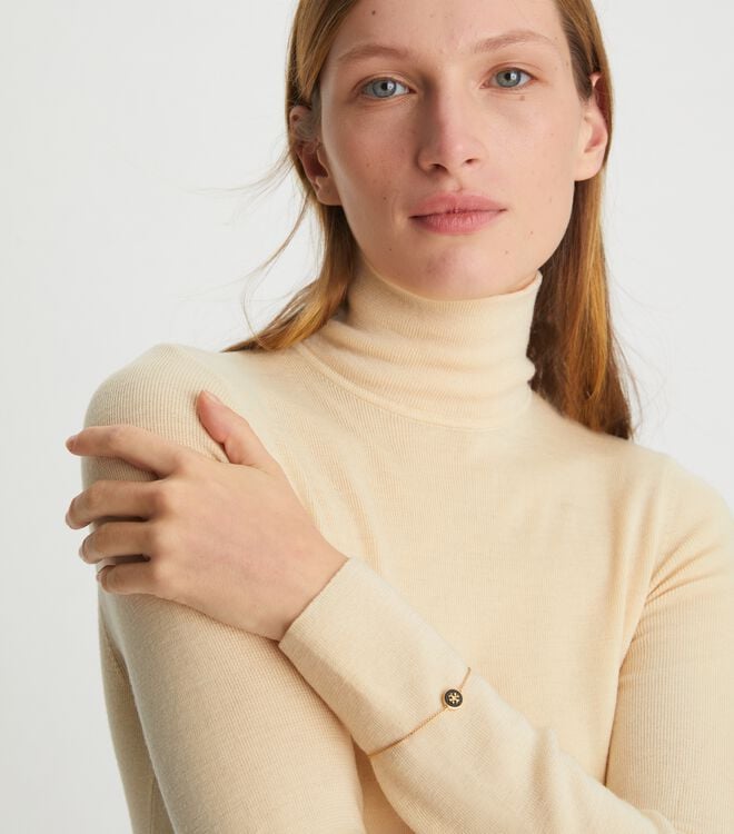 Women's Tory Burch Kira Enamel Chain Bracelet Gold | OPAWFJ-431 - Tory Burch Outlet Sale