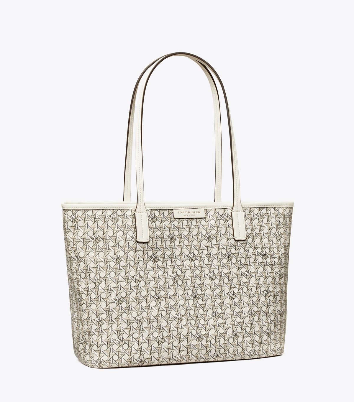 Women's Tory Burch Small Ever-ready Zip Tote Bags White | QDCMZY-290 - Tory Burch Outlet Sale