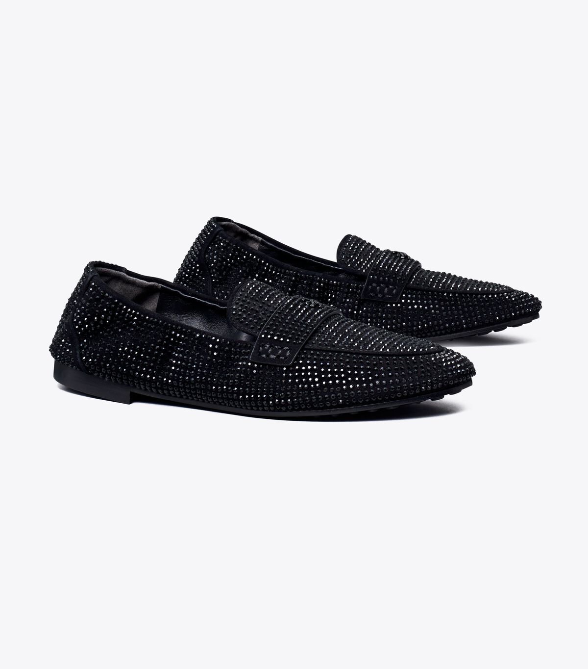 Women's Tory Burch Ballet Loafers Black | RHWSPC-685 - Tory Burch Outlet Sale
