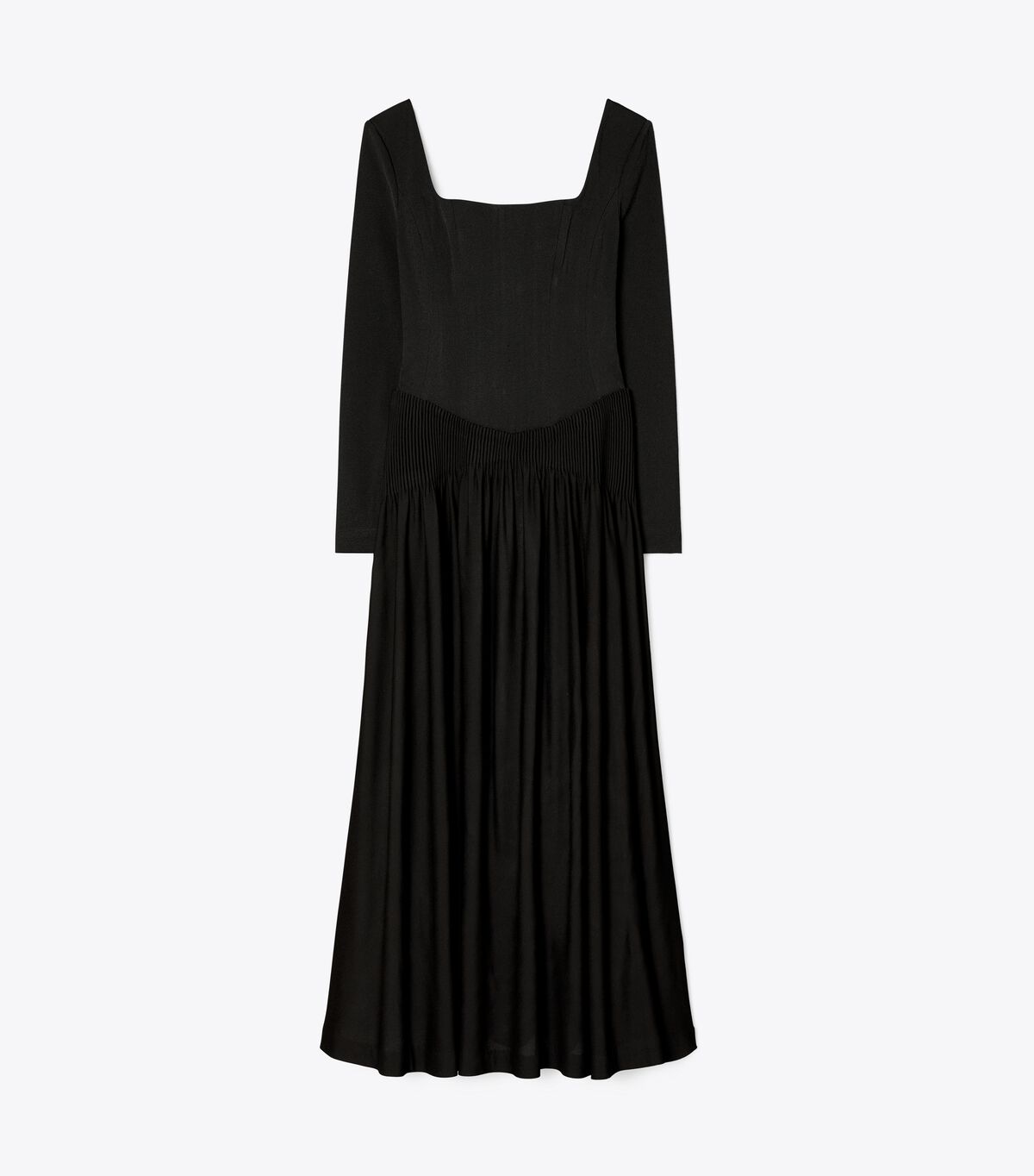 Women's Tory Burch Corset Dress Black | YEACKG-183 - Tory Burch Outlet Sale