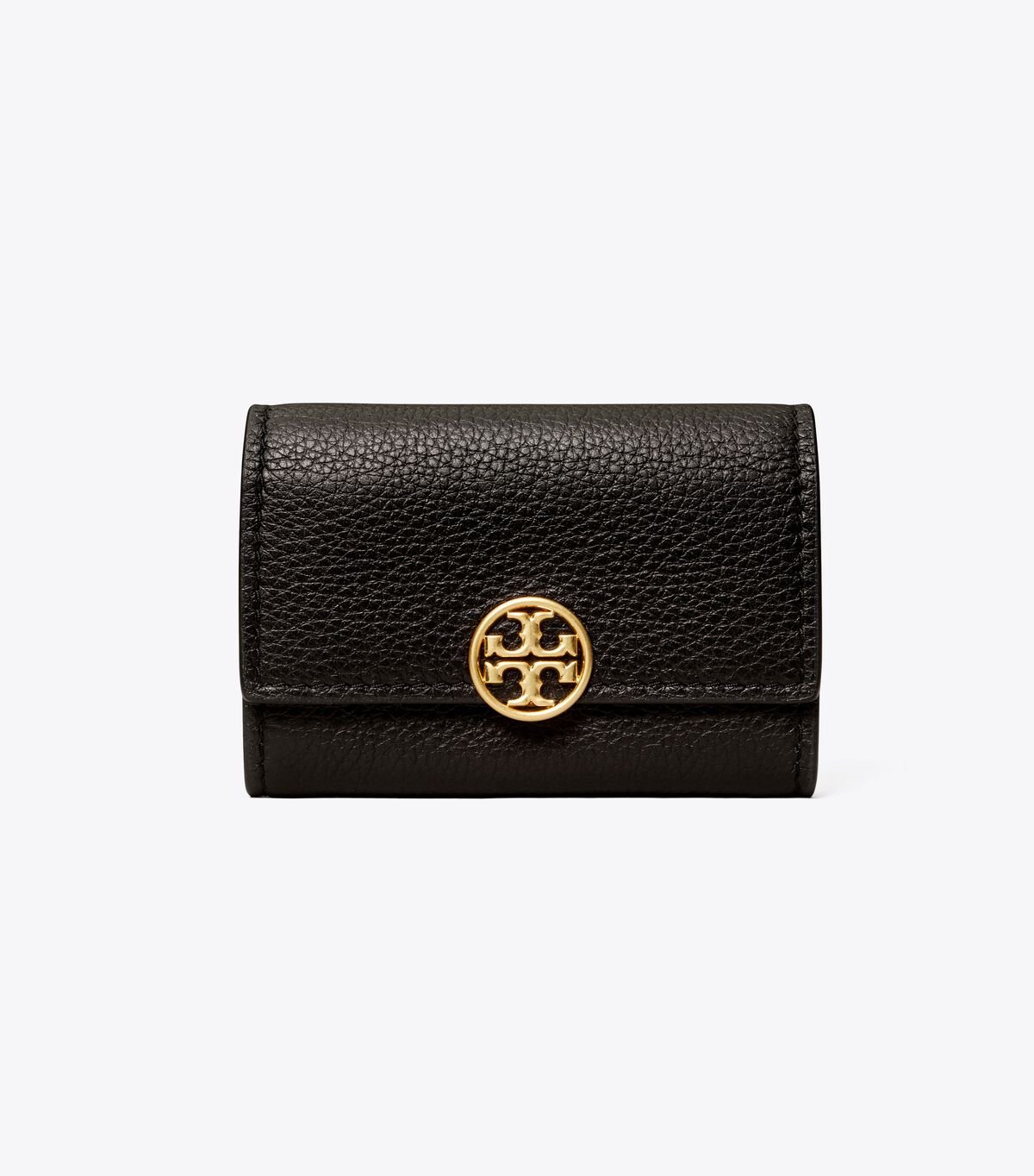 Women's Tory Burch Mini Miller Wallets Black | TBURQI-567 - Tory Burch Outlet Sale