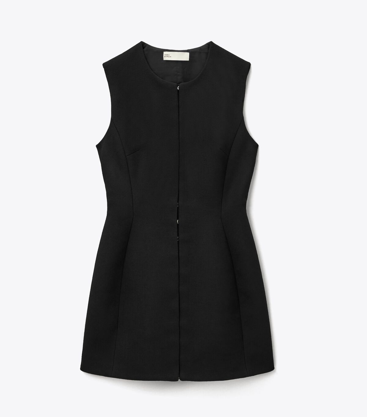 Women's Tory Burch Hook-and-eye Tunic Skirts Black | ZPOFCW-237 - Tory Burch Outlet Sale