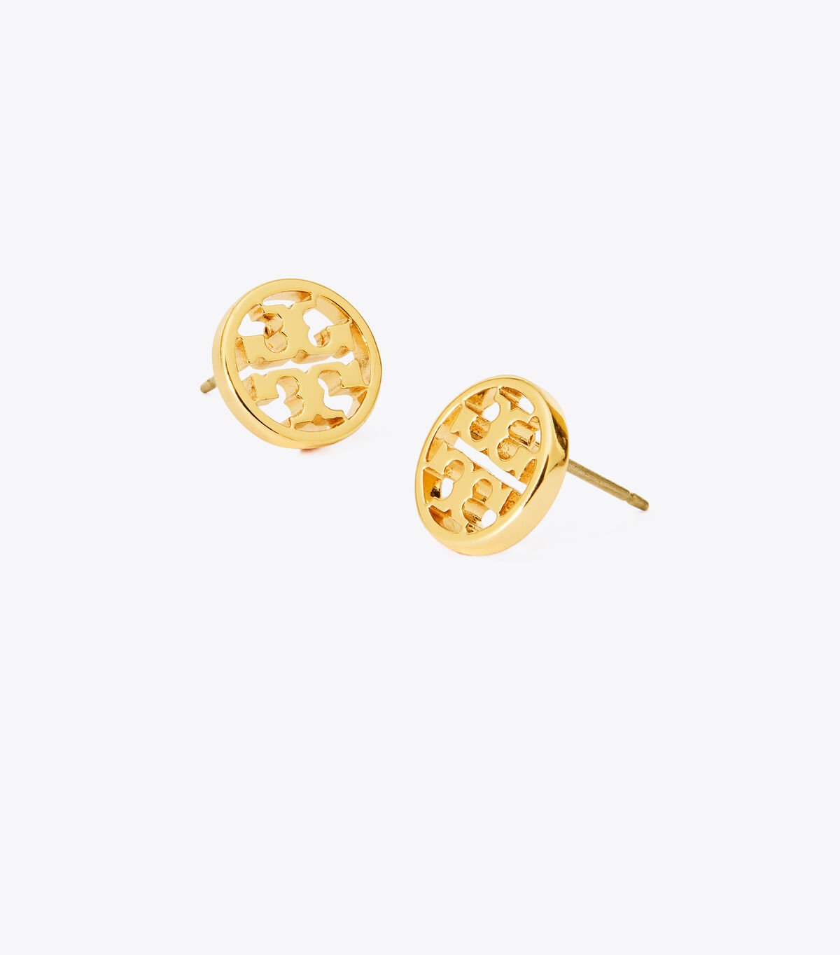 Women's Tory Burch Miller Stud Earrings Gold | GUBFAD-129 - Tory Burch Outlet Sale