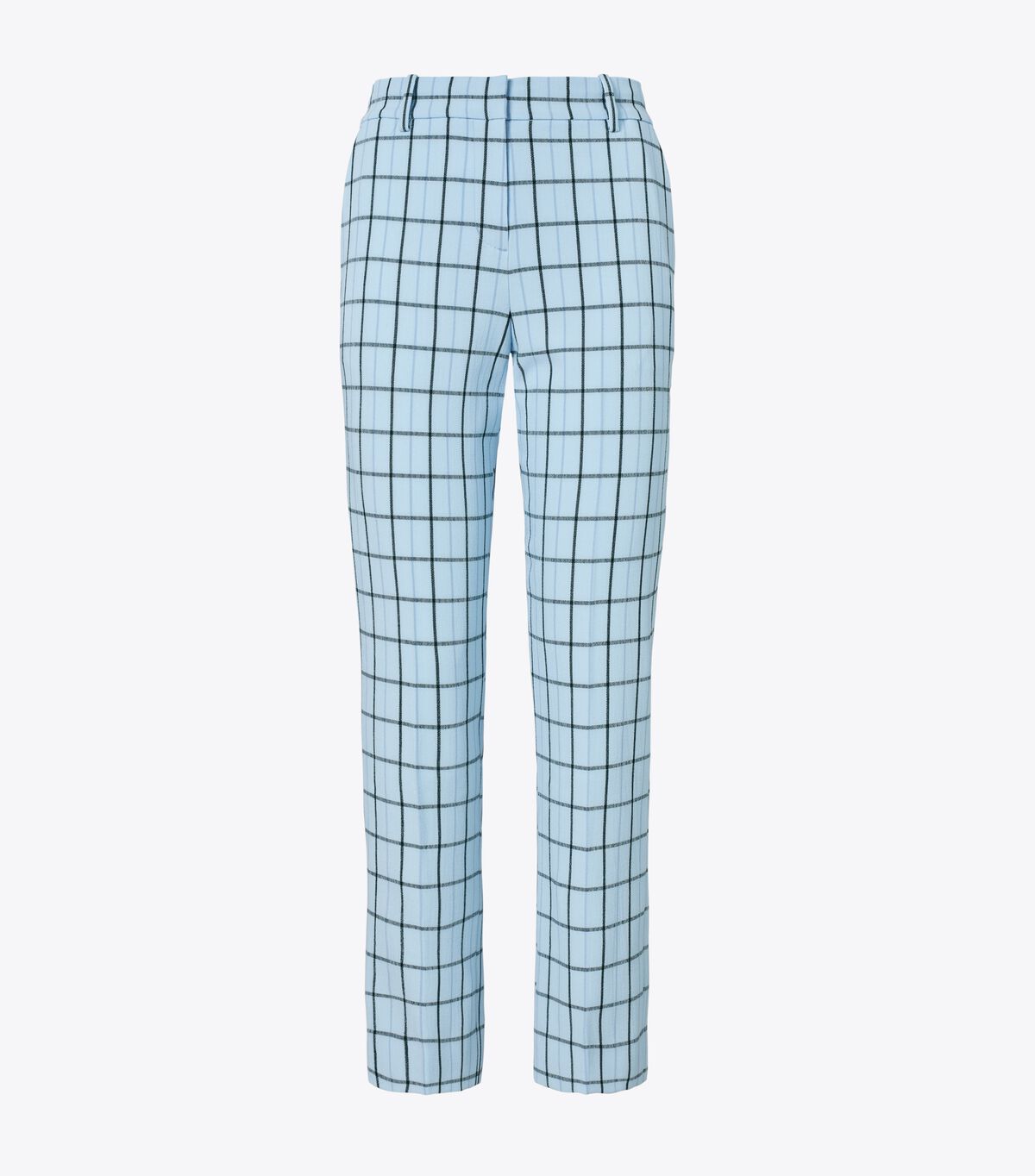 Women's Tory Burch Yarn-dyed Twill Pants Azure | JHIRKV-385 - Tory Burch Outlet Sale