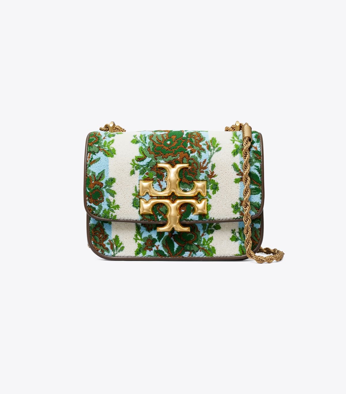 Women's Tory Burch Small Eleanor Flocked Crossbody Bags Multicolor | JNZQWF-468 - Tory Burch Outlet Sale