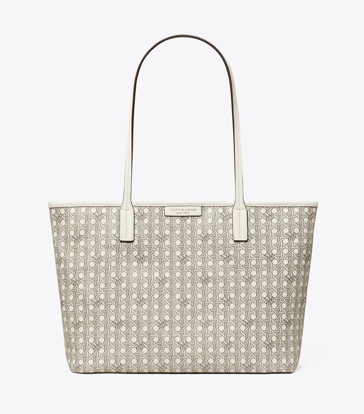 Women's Tory Burch Small Ever-ready Zip Tote Bags White | QDCMZY-290 - Tory Burch Outlet Sale