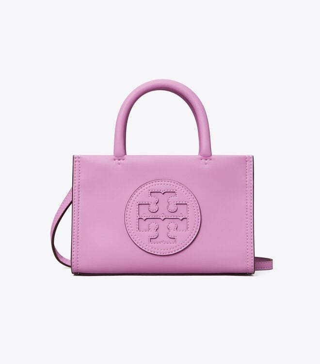 Women's Tory Burch Mini Ella Bio Tote Bags Pink | ITNPBW-271 - Tory Burch Outlet Sale