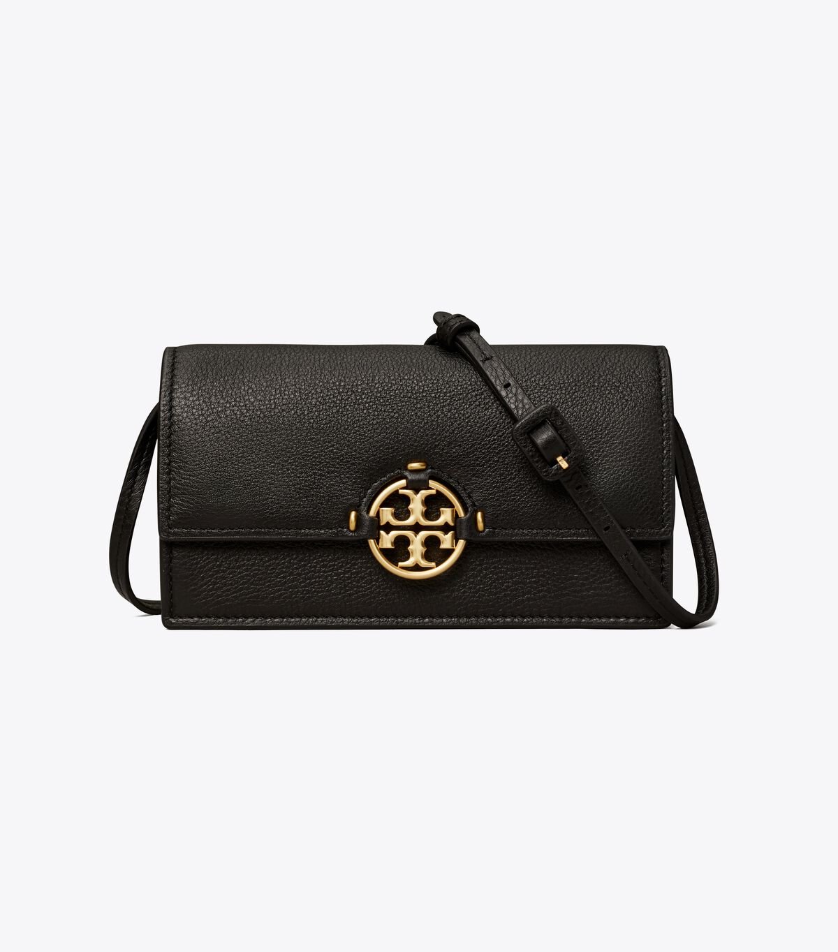 Women's Tory Burch Miller Crossbody Bags Black | CMHXWB-037 - Tory Burch Outlet Sale