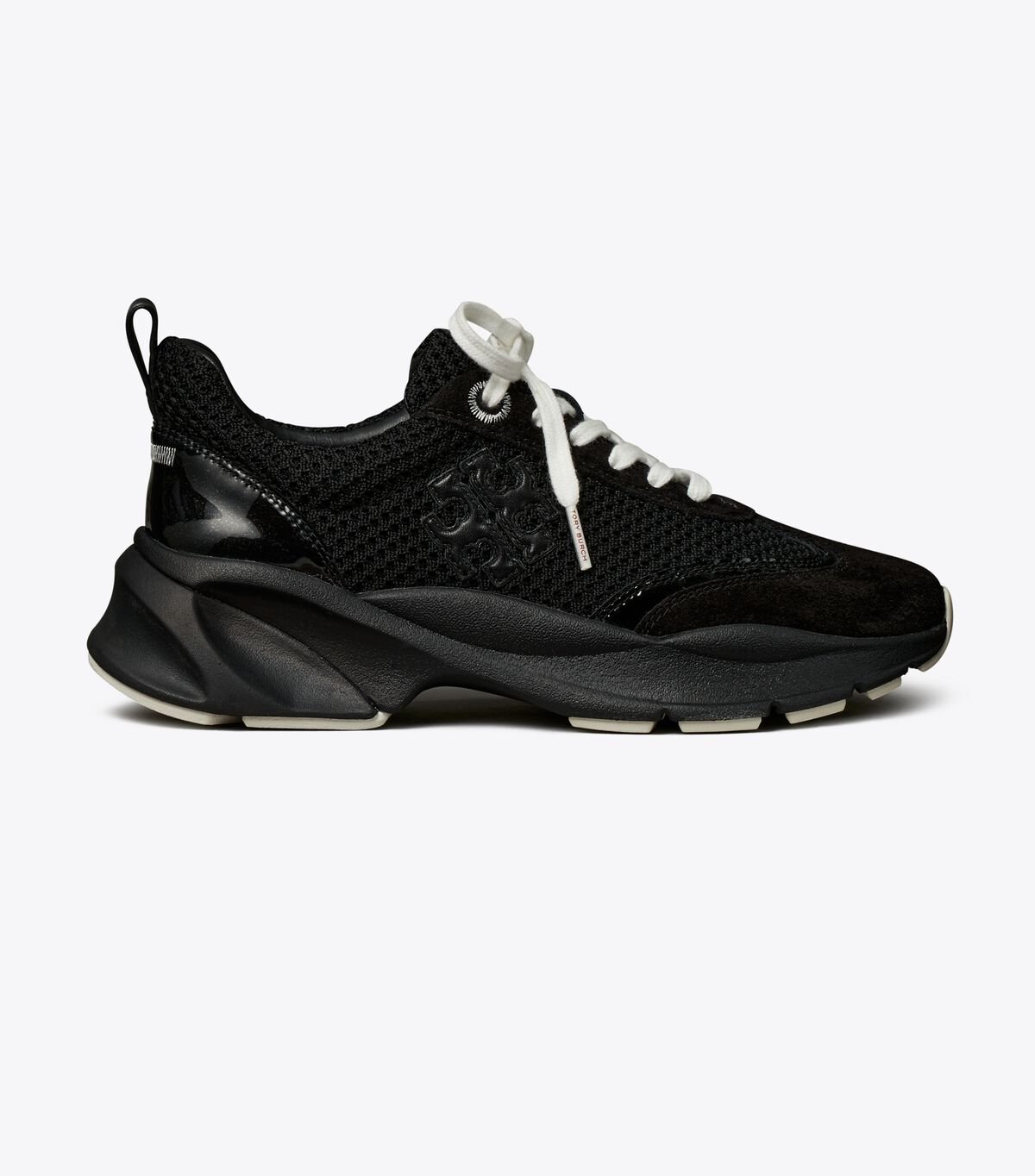 Women's Tory Burch Good Luck Sneakers Black | UBSPHA-981 - Tory Burch Outlet Sale