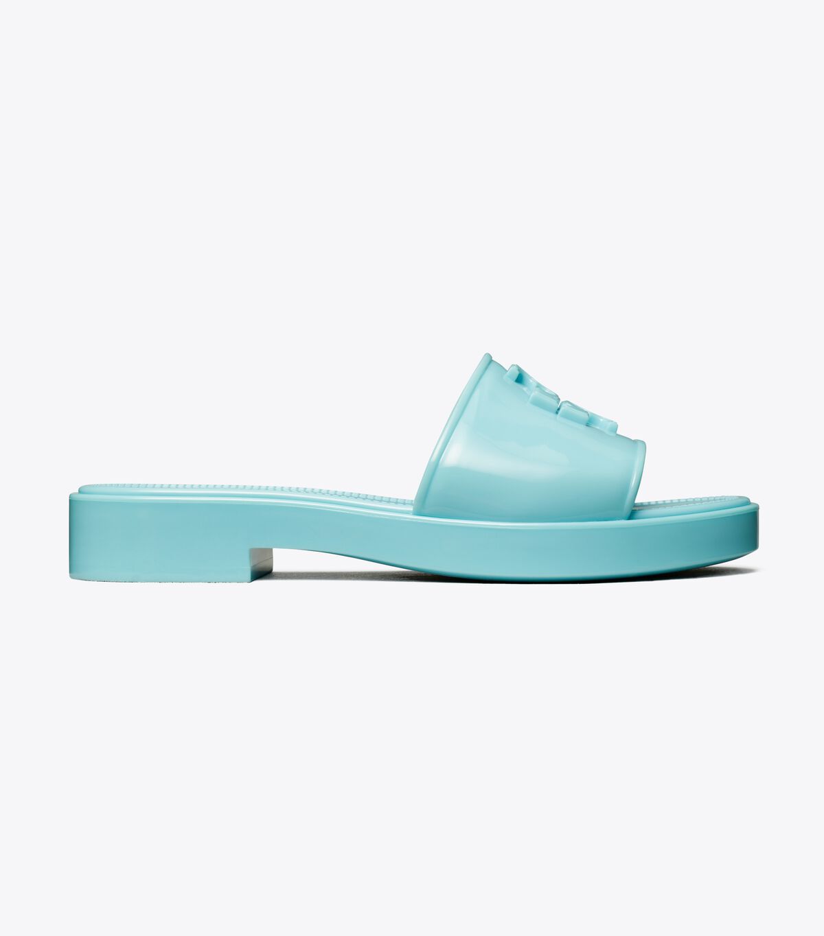 Women's Tory Burch Eleanor Jelly Slides Light Blue | ULBYDZ-169 - Tory Burch Outlet Sale