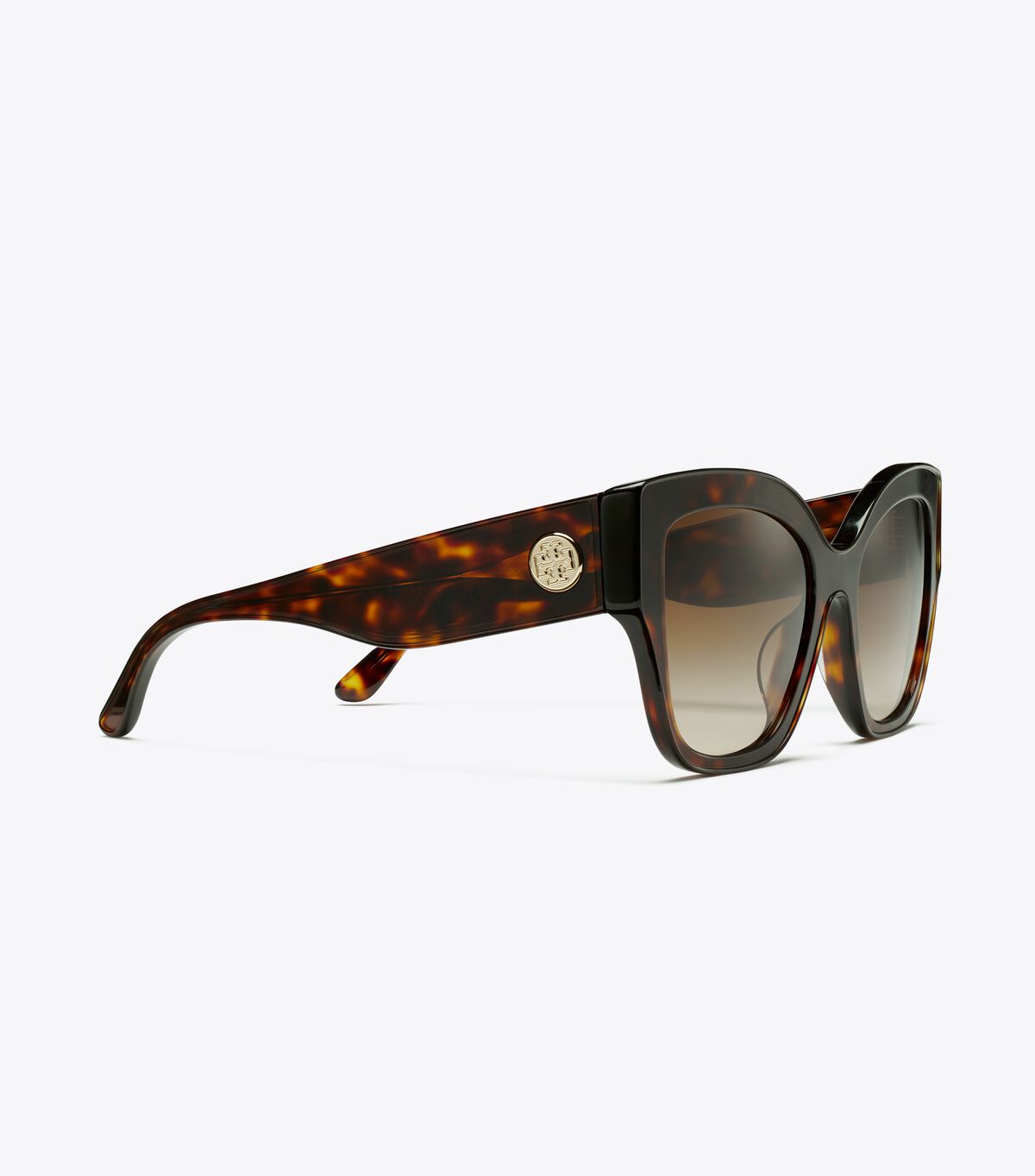 Women's Tory Burch Oversized Cat-eye Sunglasses Brown | GLHTVQ-701 - Tory Burch Outlet Sale