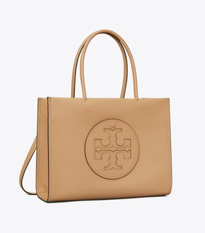 Women's Tory Burch Small Ella Bio Handbag Beige | GHINLX-743 - Tory Burch Outlet Sale