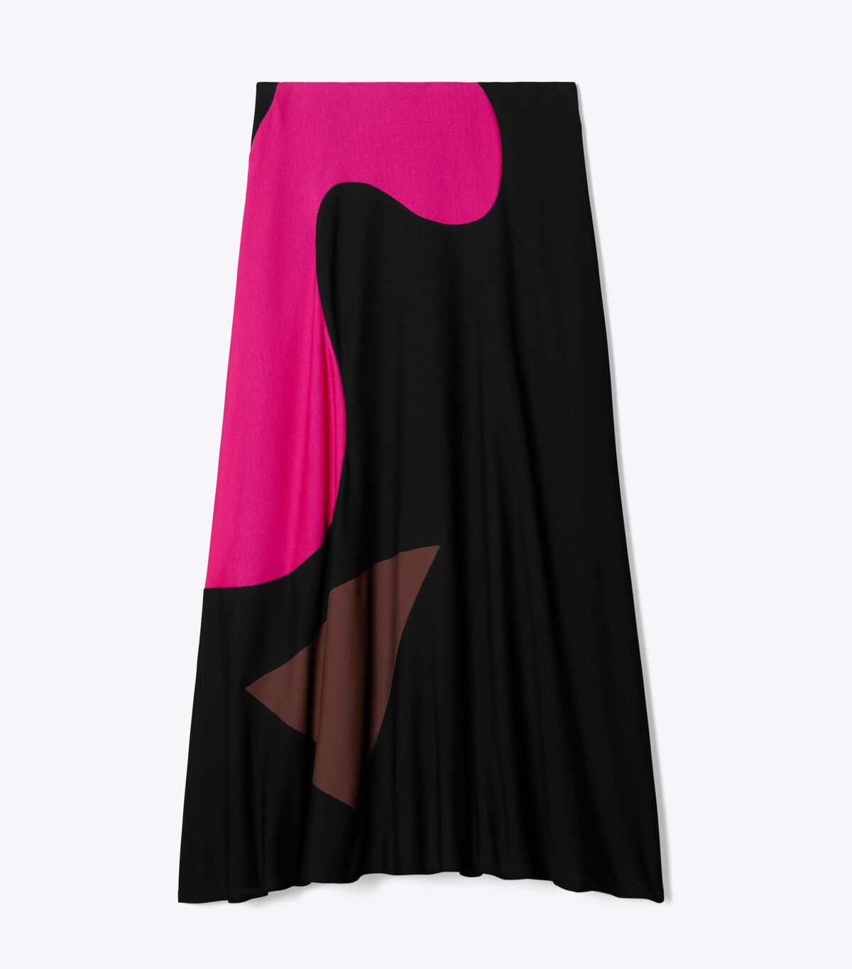 Women's Tory Burch Colorblock Knit Skirts Black | TXSWKN-458 - Tory Burch Outlet Sale