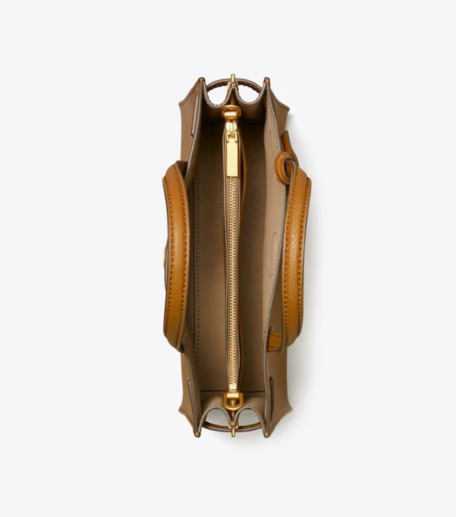 Women's Tory Burch Small Robinson Handbag Brown | PZOVMQ-065 - Tory Burch Outlet Sale