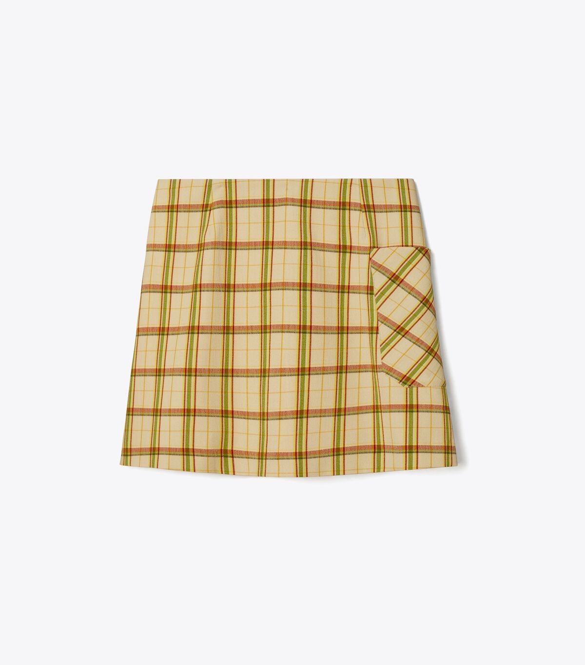 Women's Tory Burch Yarn-dyed Twill Club Skirts Beige | ALZOTJ-782 - Tory Burch Outlet Sale