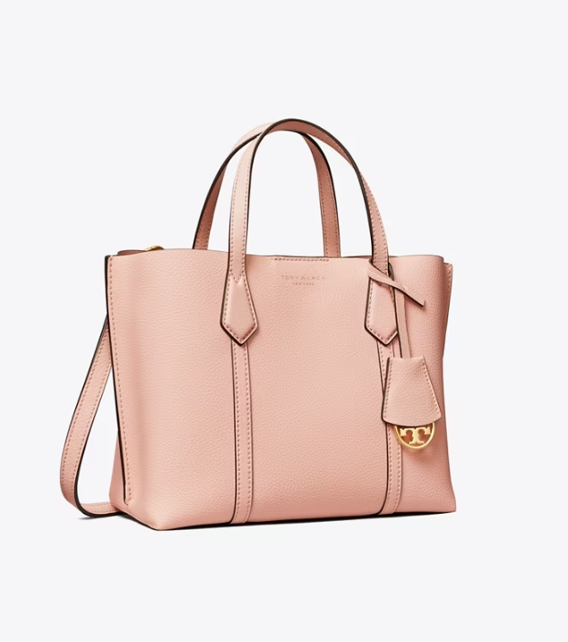 Women's Tory Burch Small Perry Triple-compartment Handbag Pink | HCGXTM-382 - Tory Burch Outlet Sale