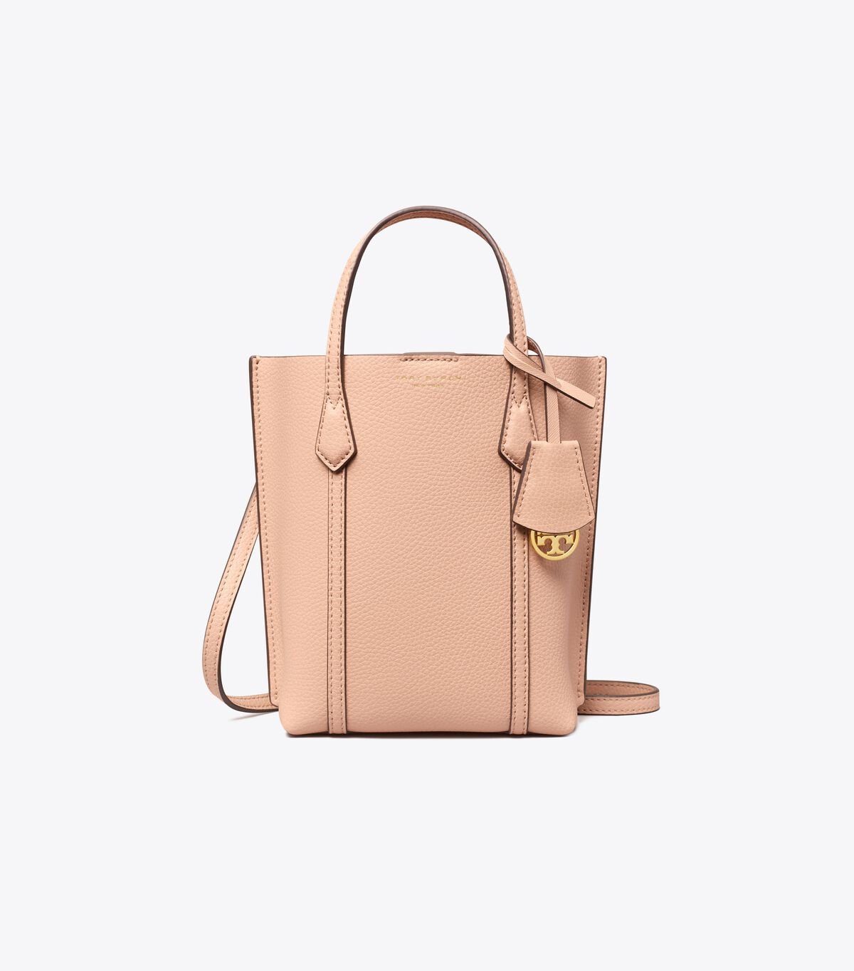 Women's Tory Burch Mini Perry Tote Bags Brown | EZVQUF-129 - Tory Burch Outlet Sale