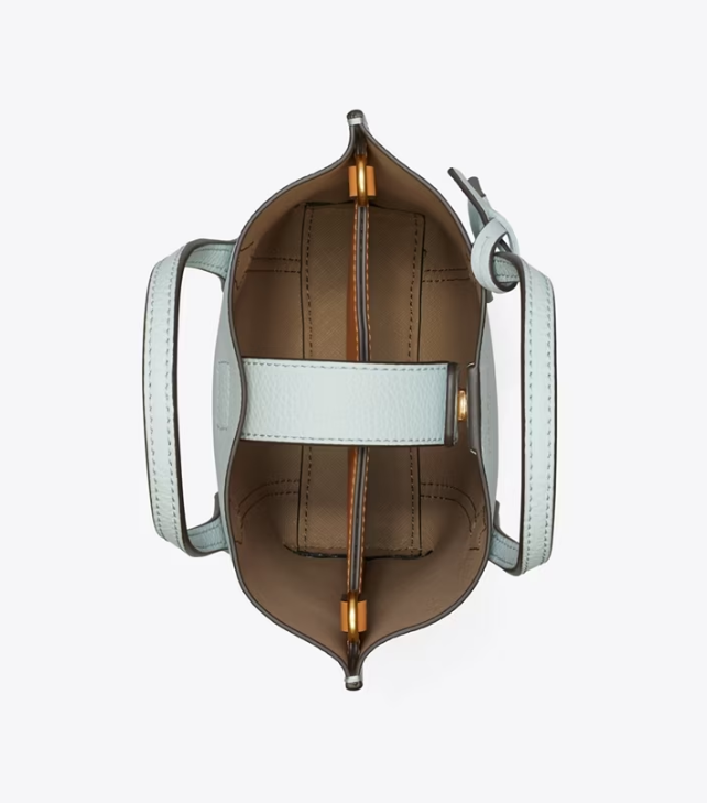 Women's Tory Burch Mini Perry Handbag Light Blue | RHBJXS-539 - Tory Burch Outlet Sale