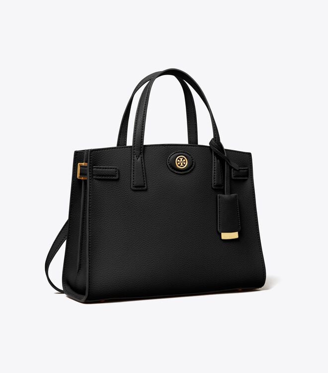 Women's Tory Burch Small Robinson Crossbody Bags Black | NYBWVI-185 - Tory Burch Outlet Sale