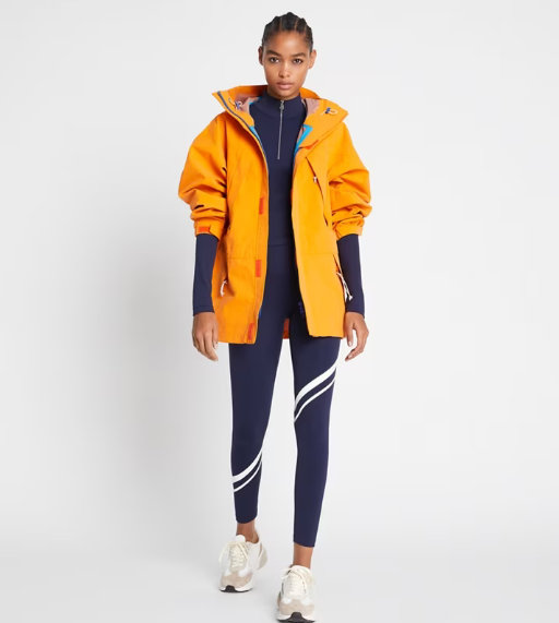 Women's Tory Burch All-weather Performance Nylon Jackets Orange | ZIWONG-675 - Tory Burch Outlet Sale